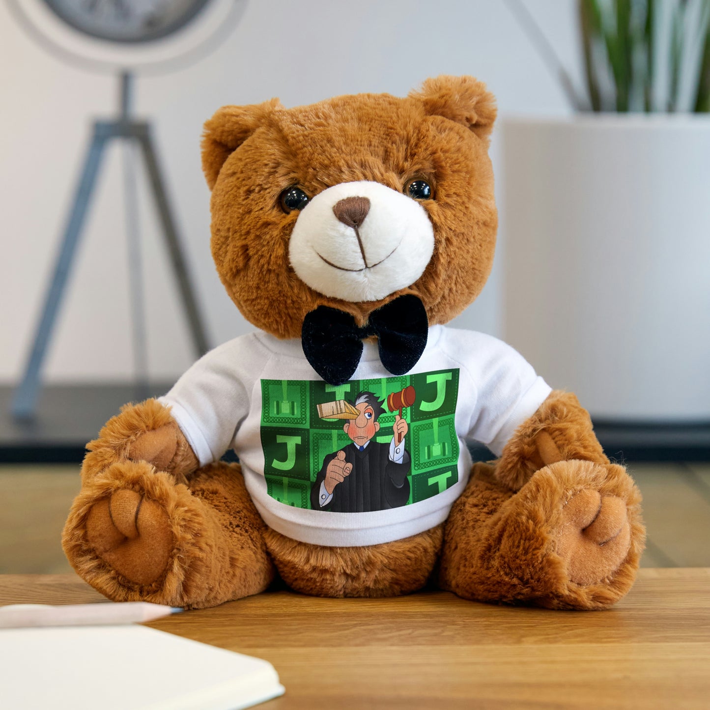 The Bible as Simple as ABC J Teddy Bear with T-Shirt