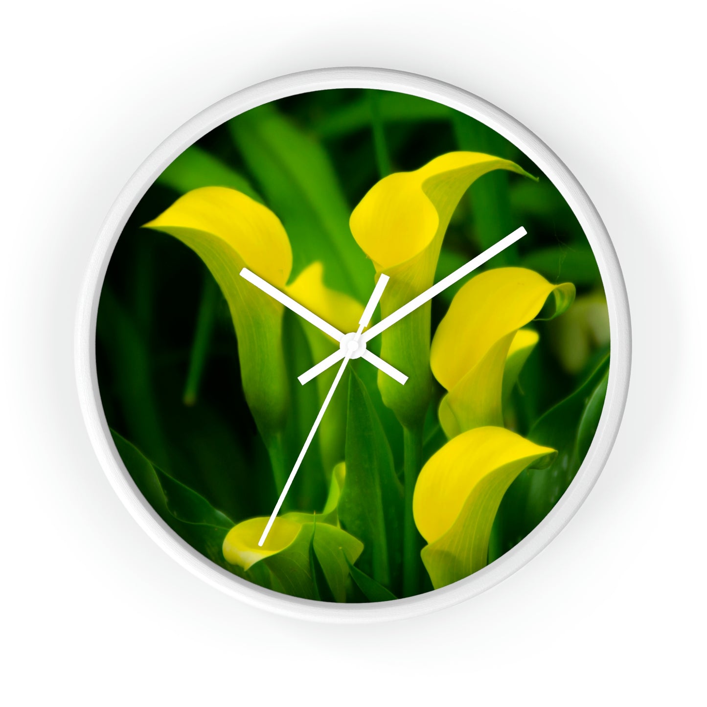 Flowers 32 Wall Clock