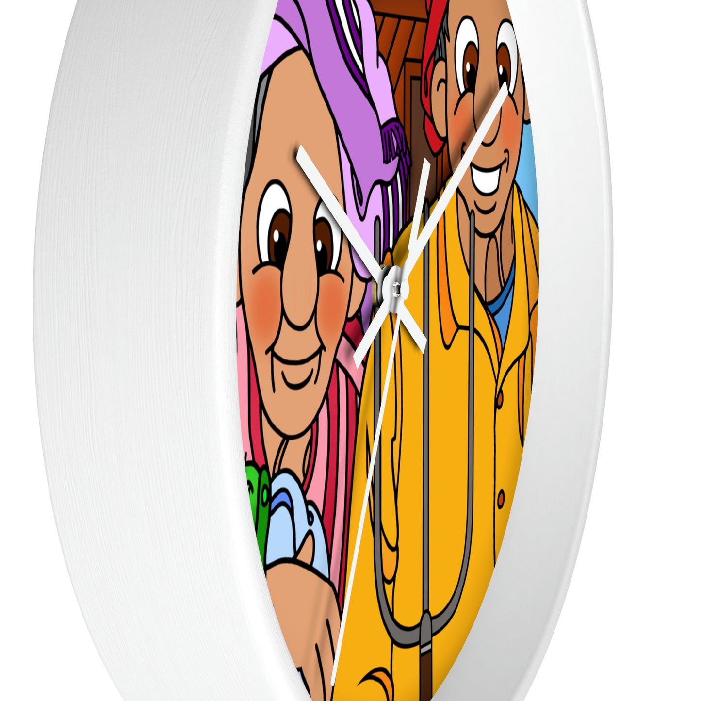 The Frog Princess Wall clock