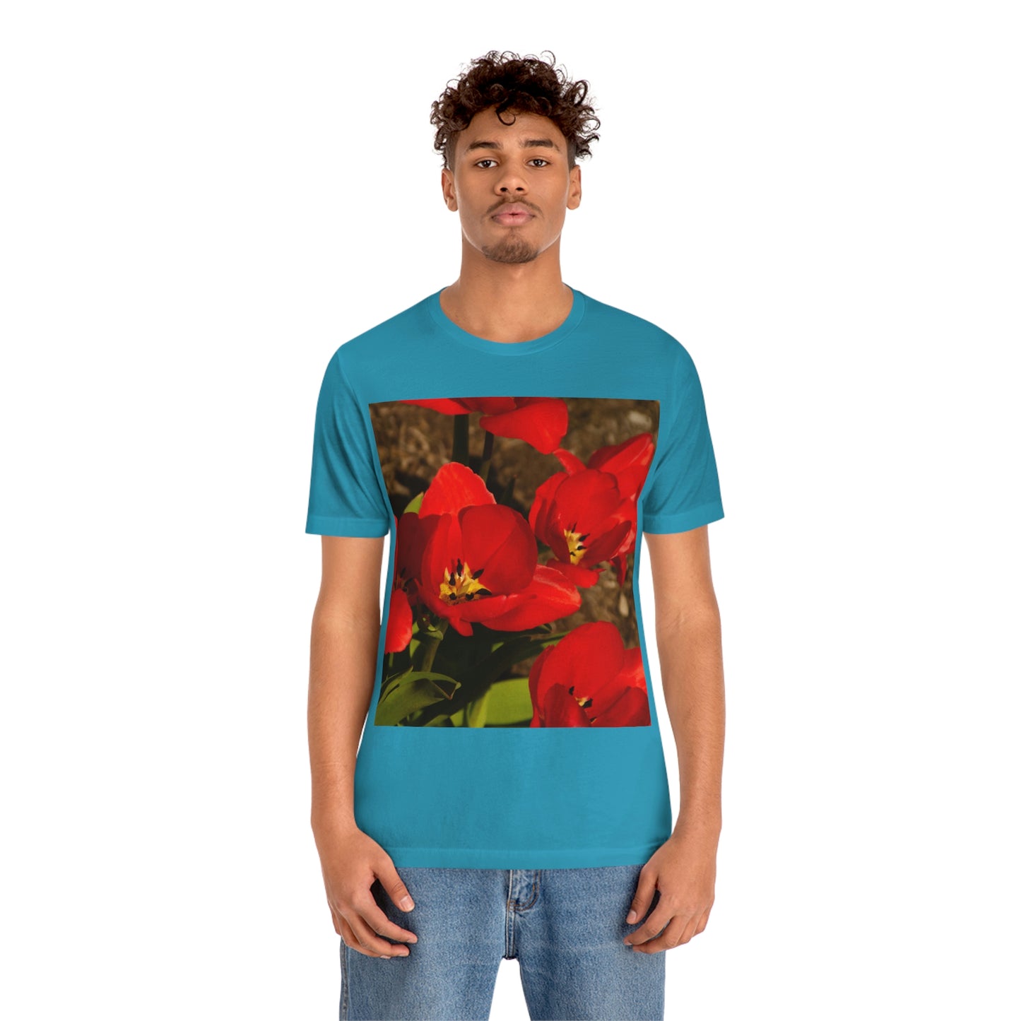 Flowers 05 Unisex Jersey Short Sleeve Tee