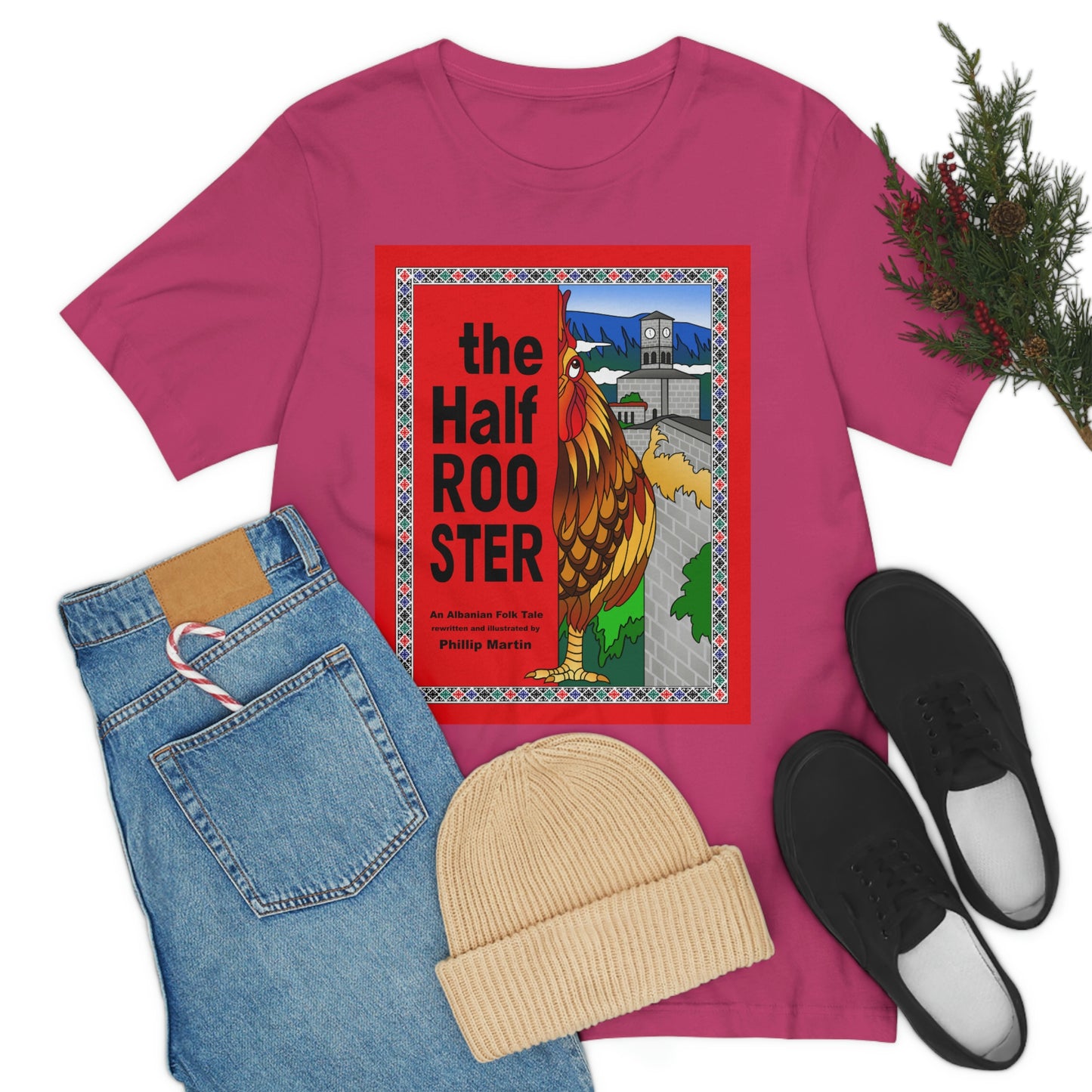 The Half Rooster Unisex Jersey Short Sleeve Tee