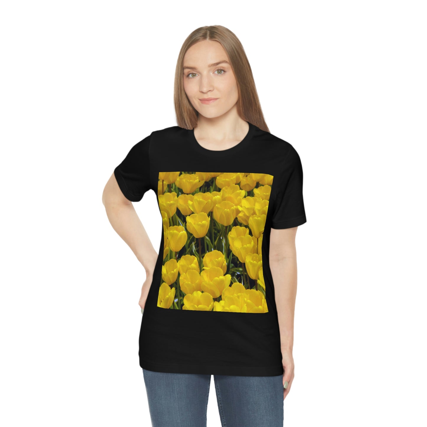 Flowers 23 Unisex Jersey Short Sleeve Tee