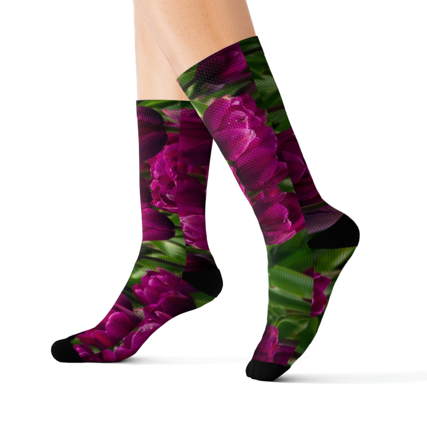 Flowers 13 Sublimation Socks