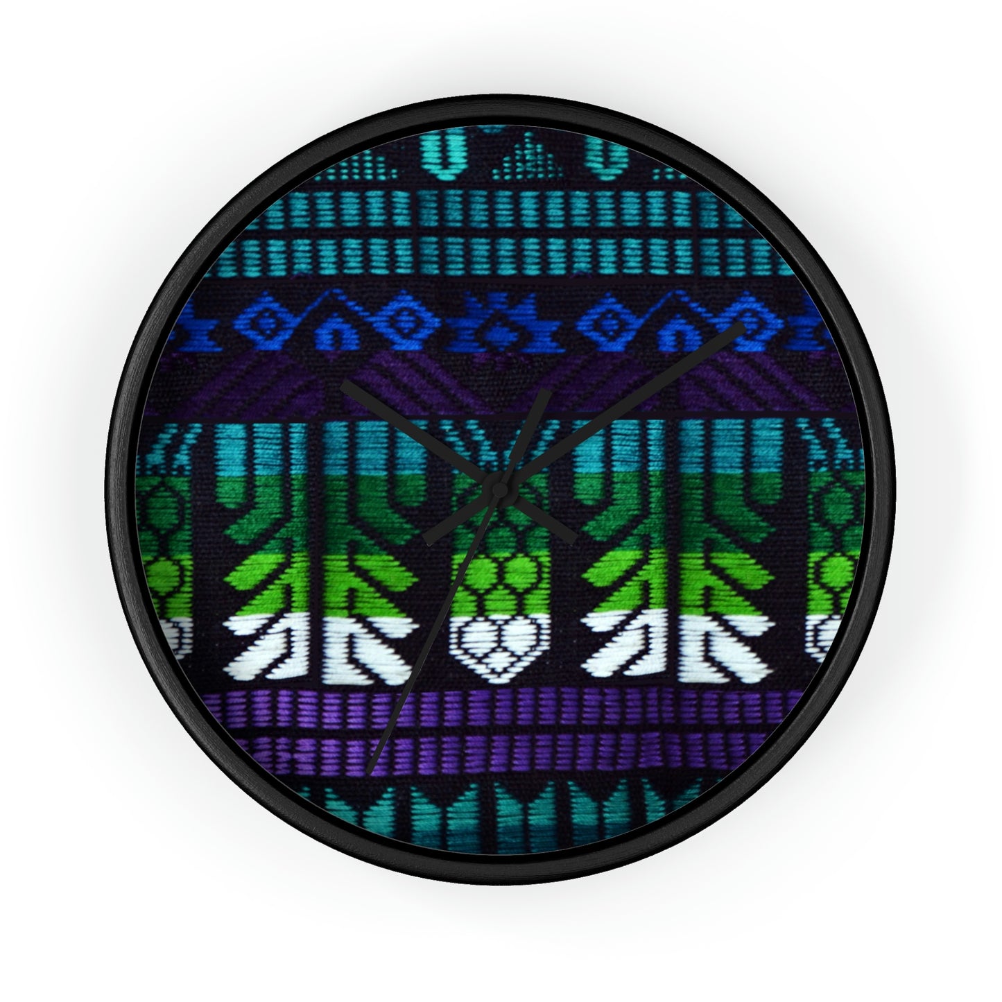 A Pack of Lies Fabric! Wall Clock