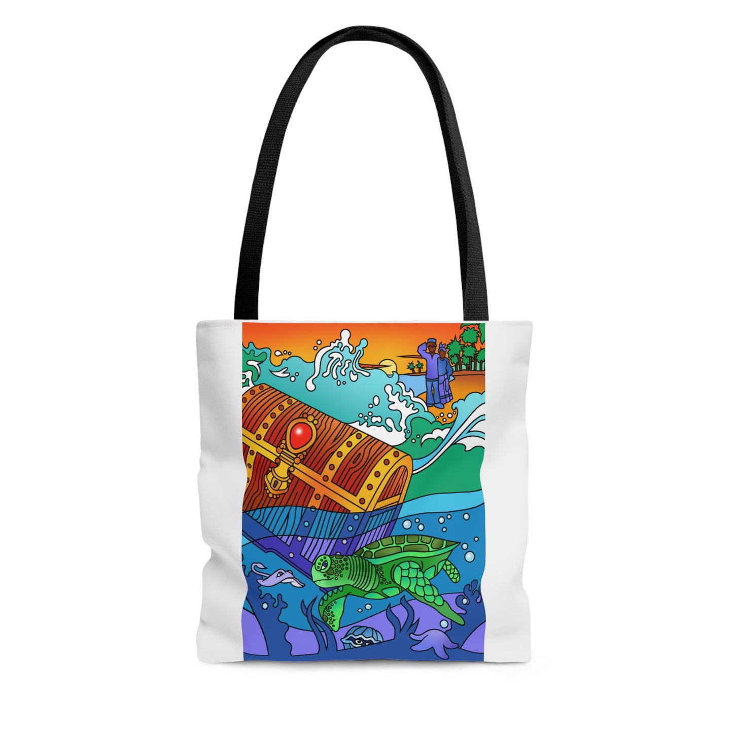 Once Upon East Africa AOP Tote Bag