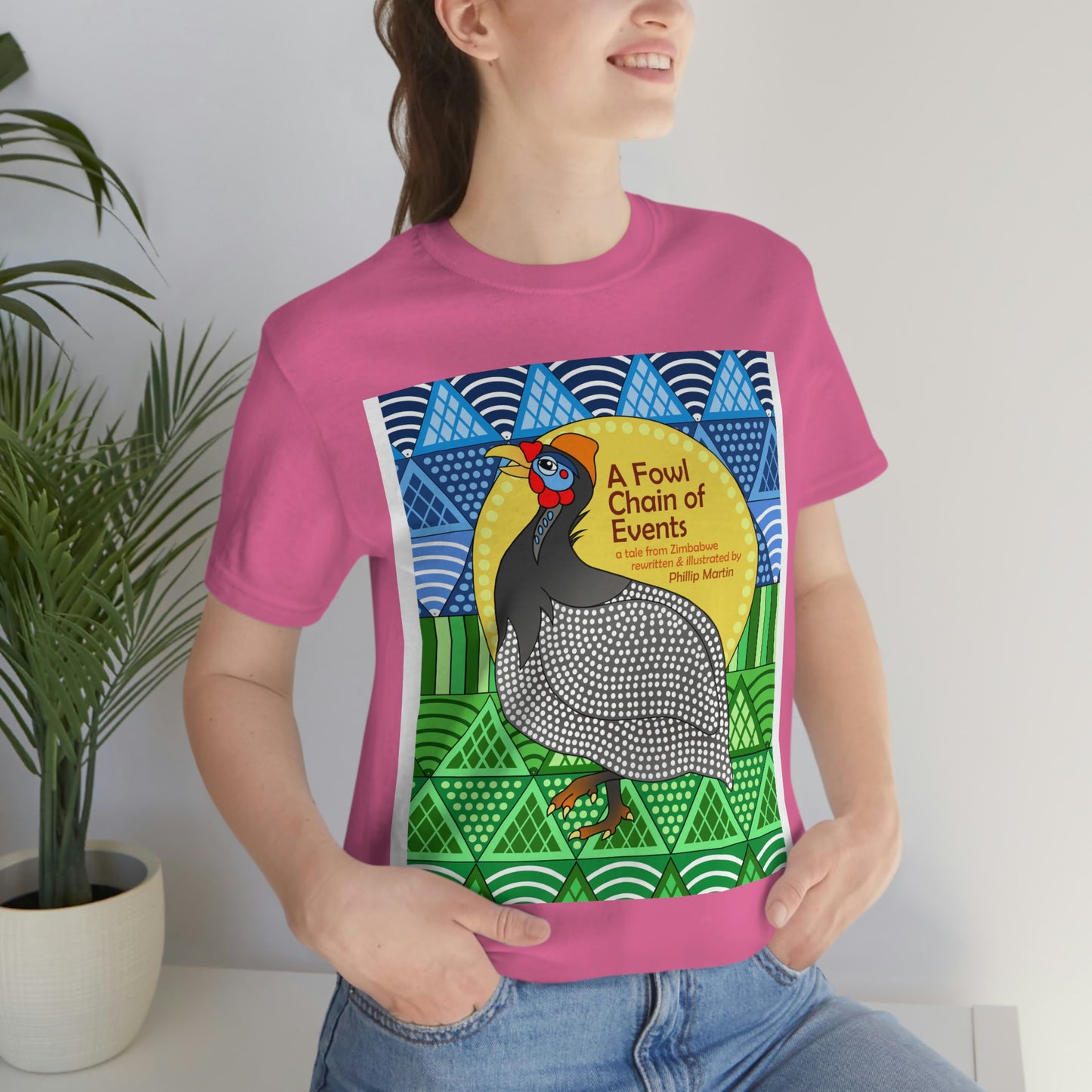 A Fowl Chain of Events Unisex Jersey Short Sleeve Tee