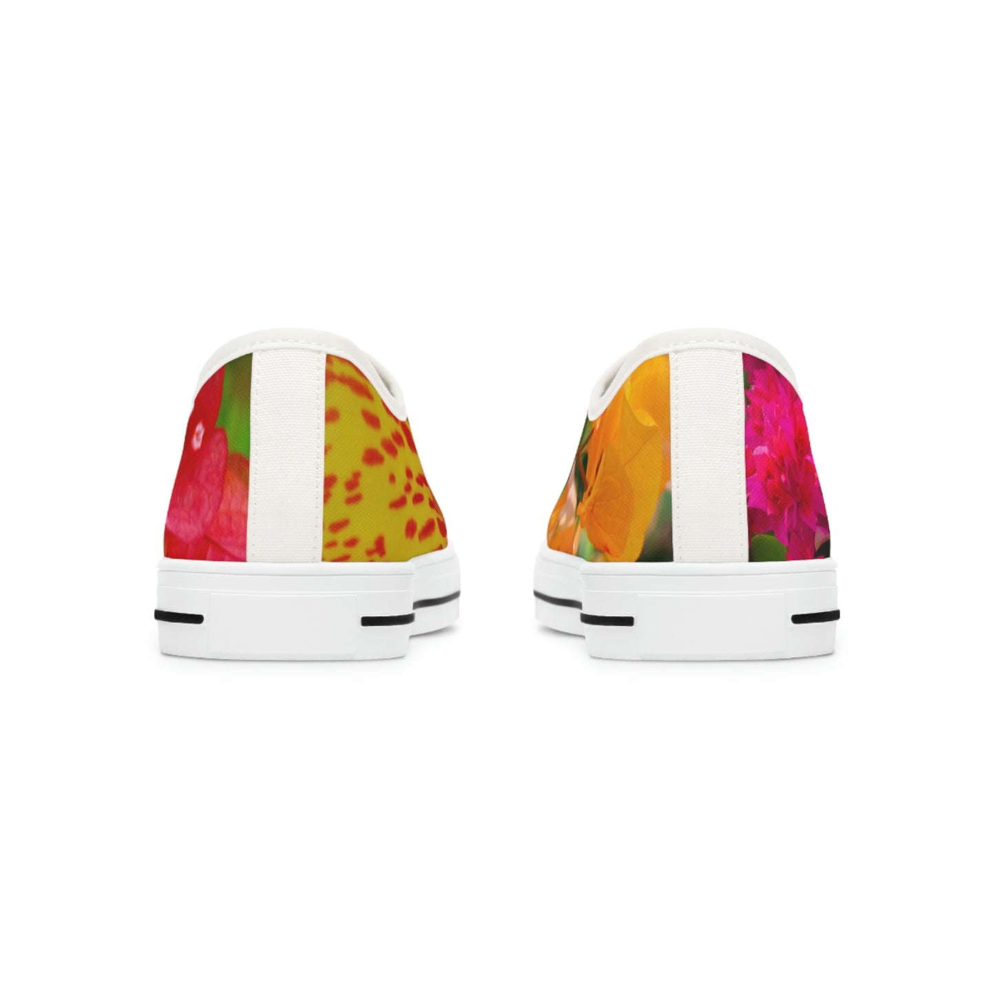 Flower Set 7 Women's Low Top Sneakers