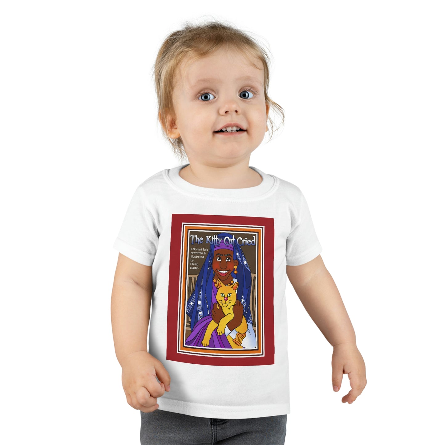 The Kitty Cat Cried Toddler T-shirt