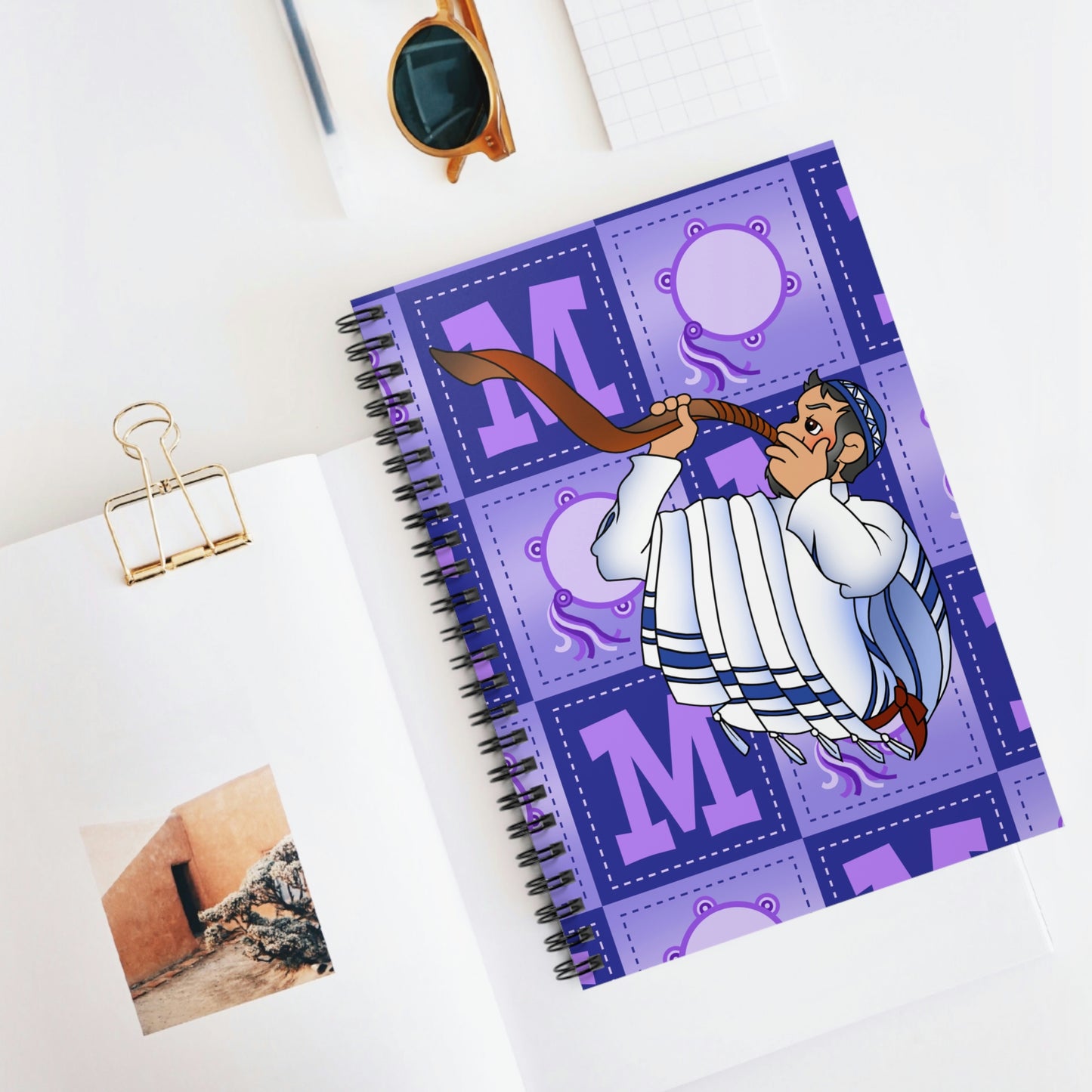 The Bible as Simple as ABC M Spiral Notebook - Ruled Line