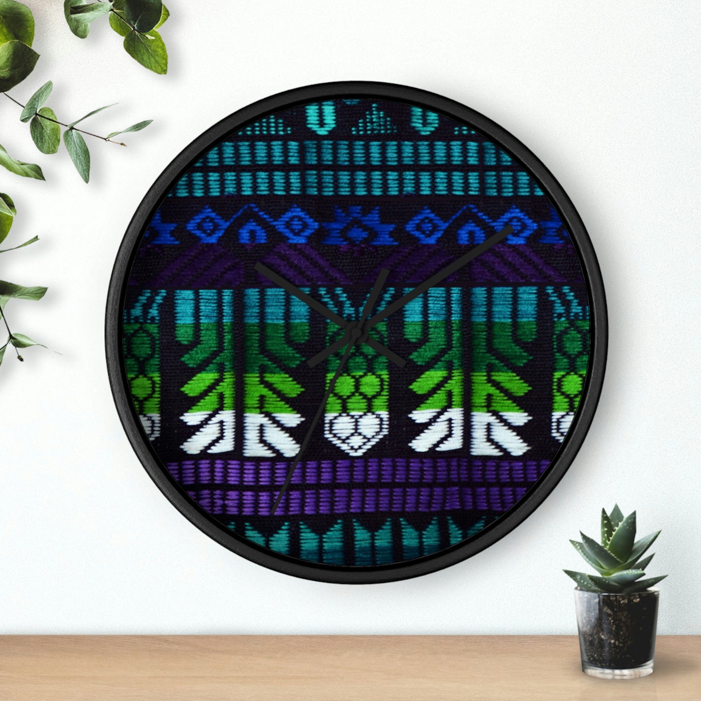 A Pack of Lies Fabric! Wall Clock