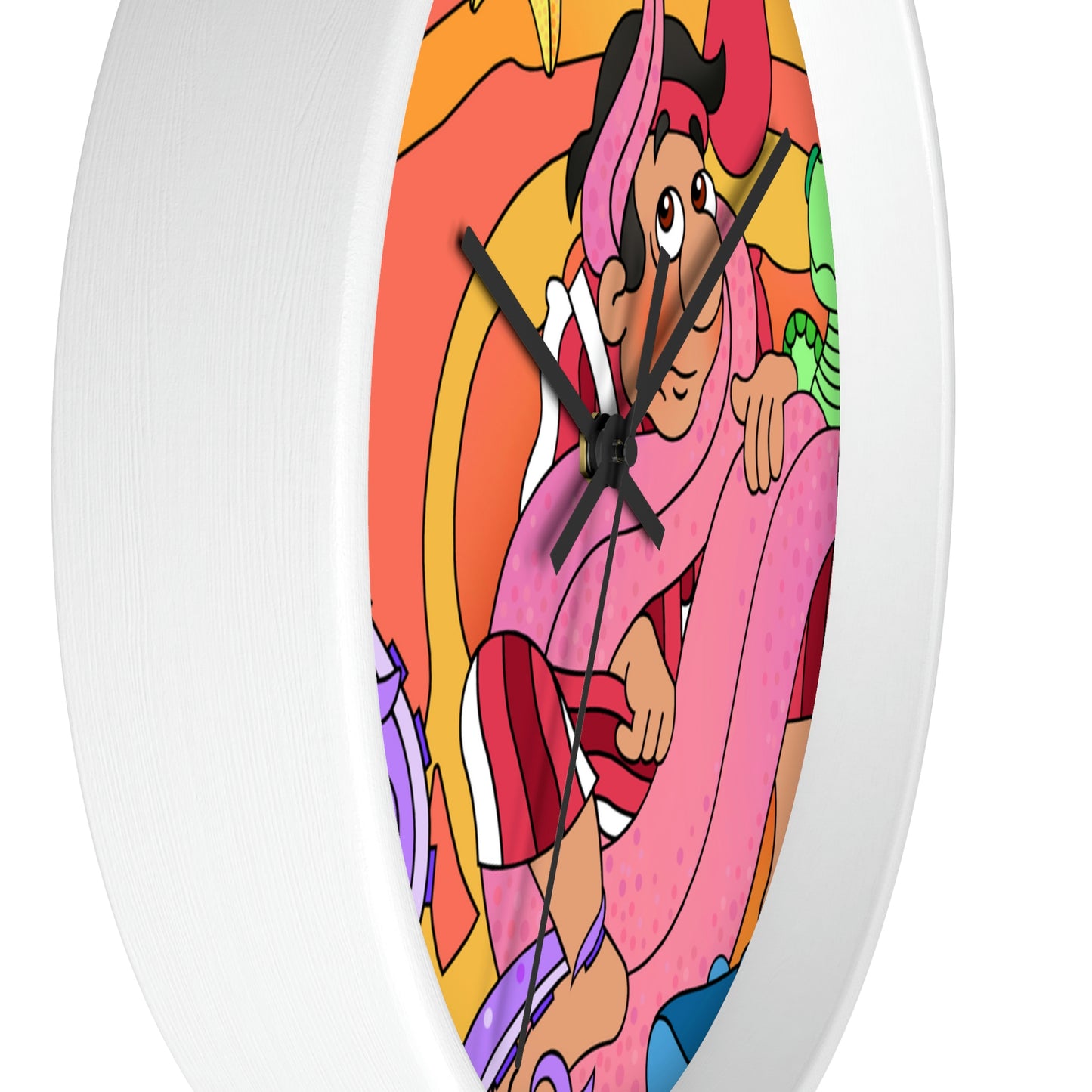 The Story of Jonah Wall clock