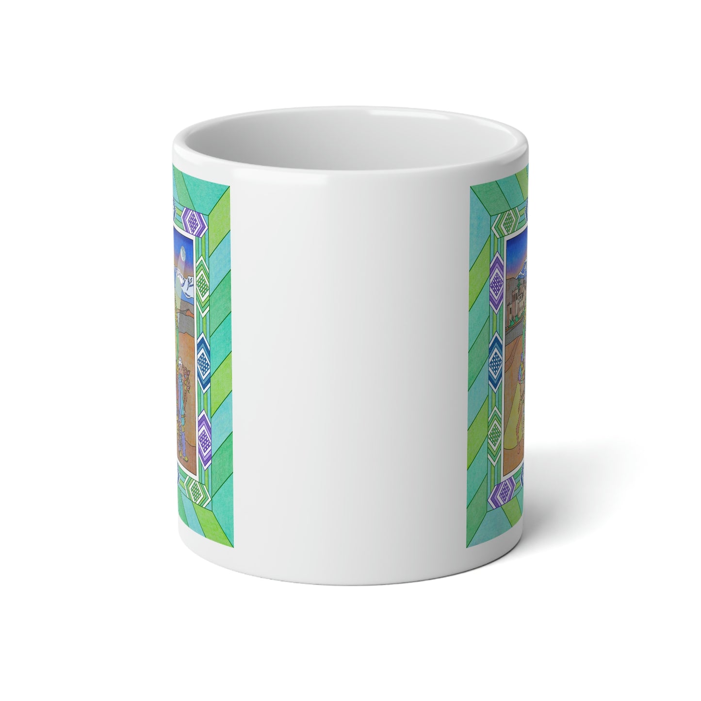 The Stone at the Door! Jumbo Mug, 20oz