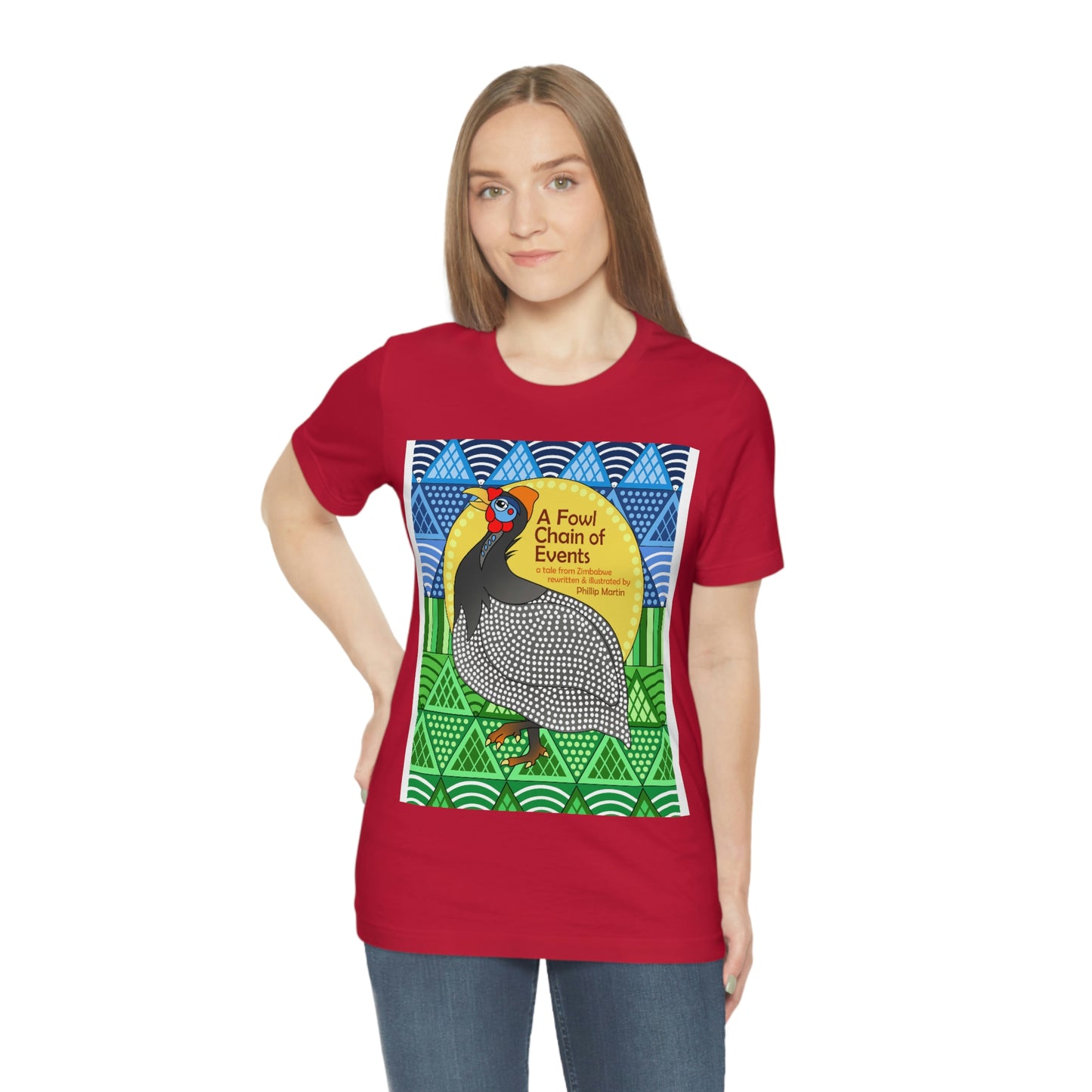 A Fowl Chain of Events Unisex Jersey Short Sleeve Tee