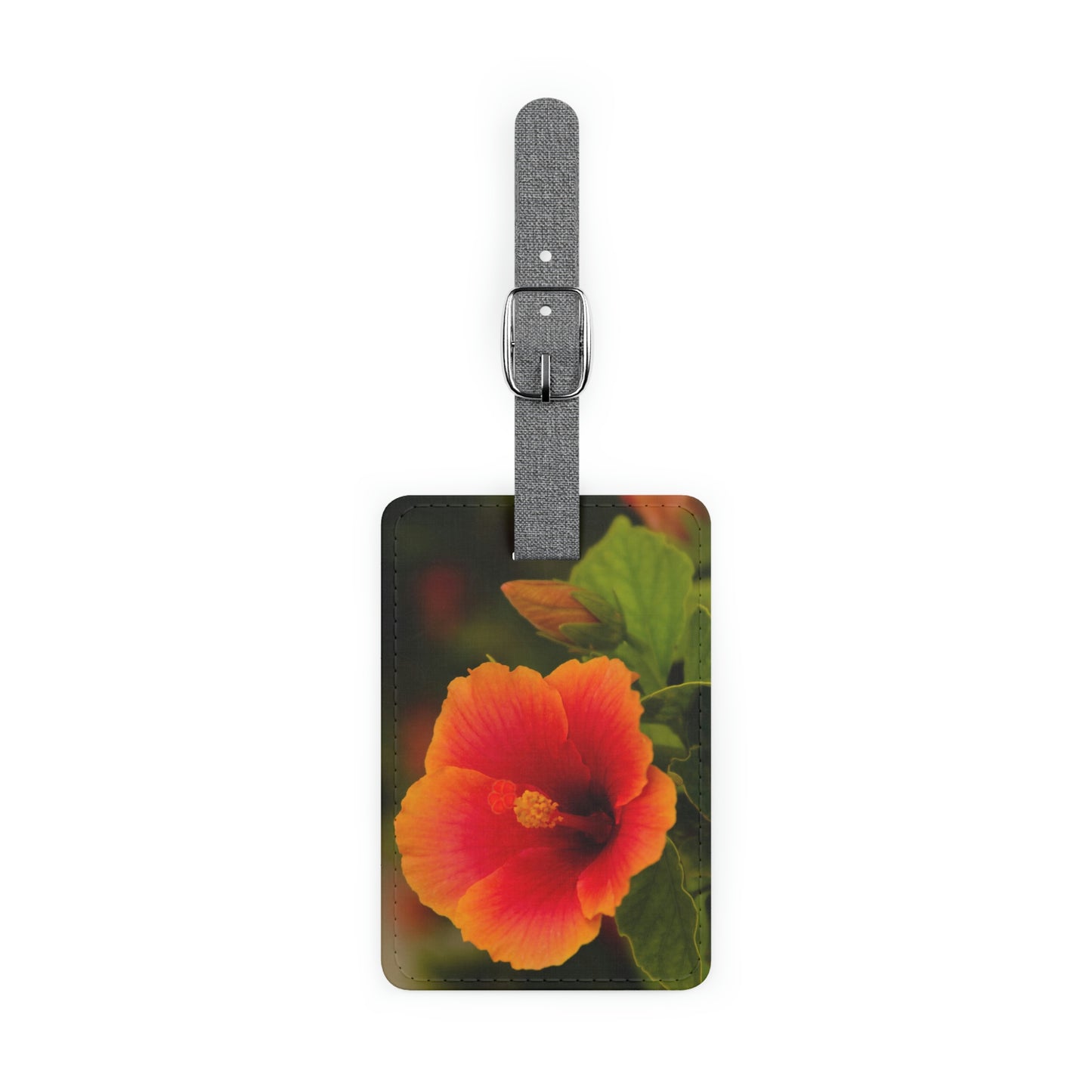 Flowers 31 Saffiano Polyester Luggage Tag, Rectangle