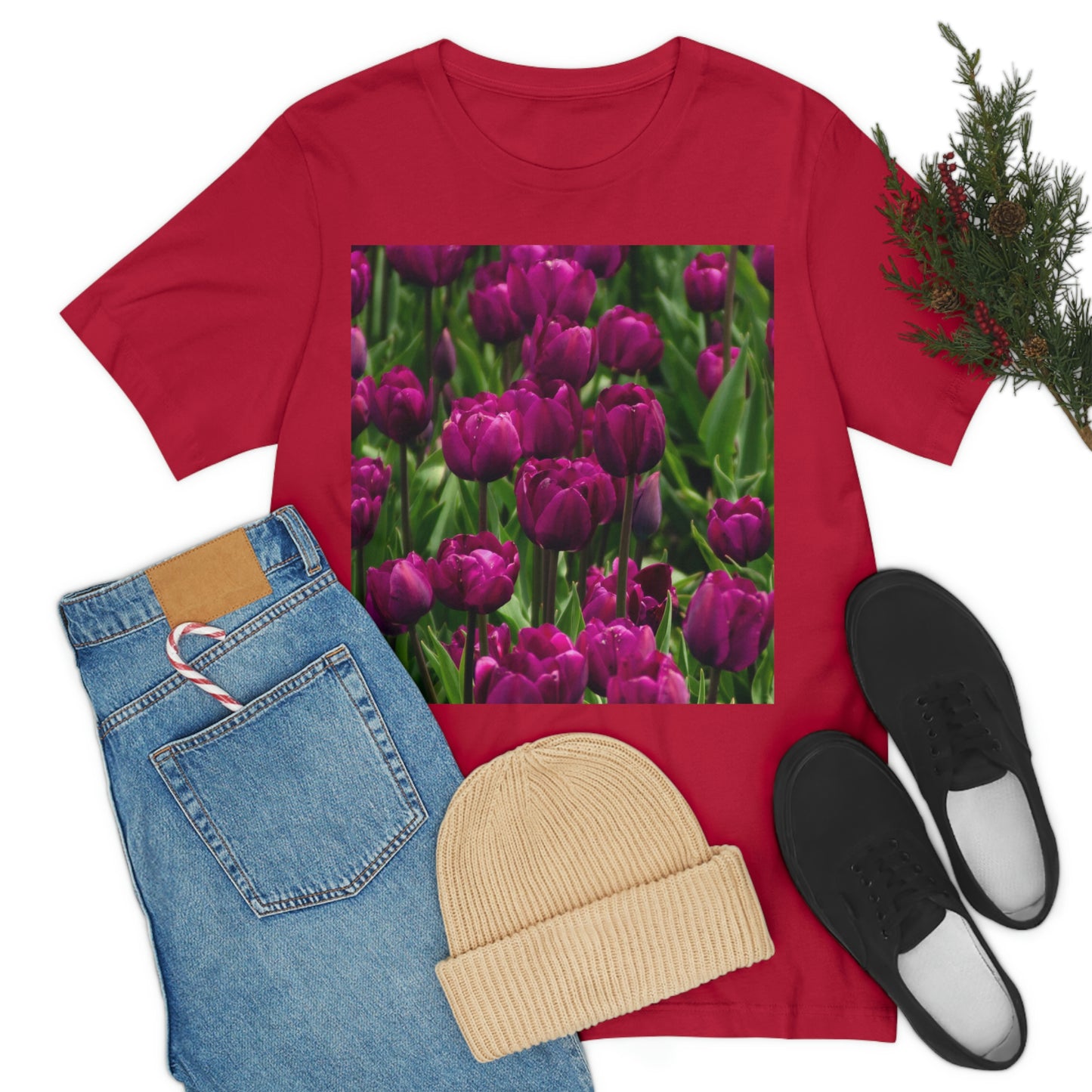 Flowers 20 Unisex Jersey Short Sleeve Tee