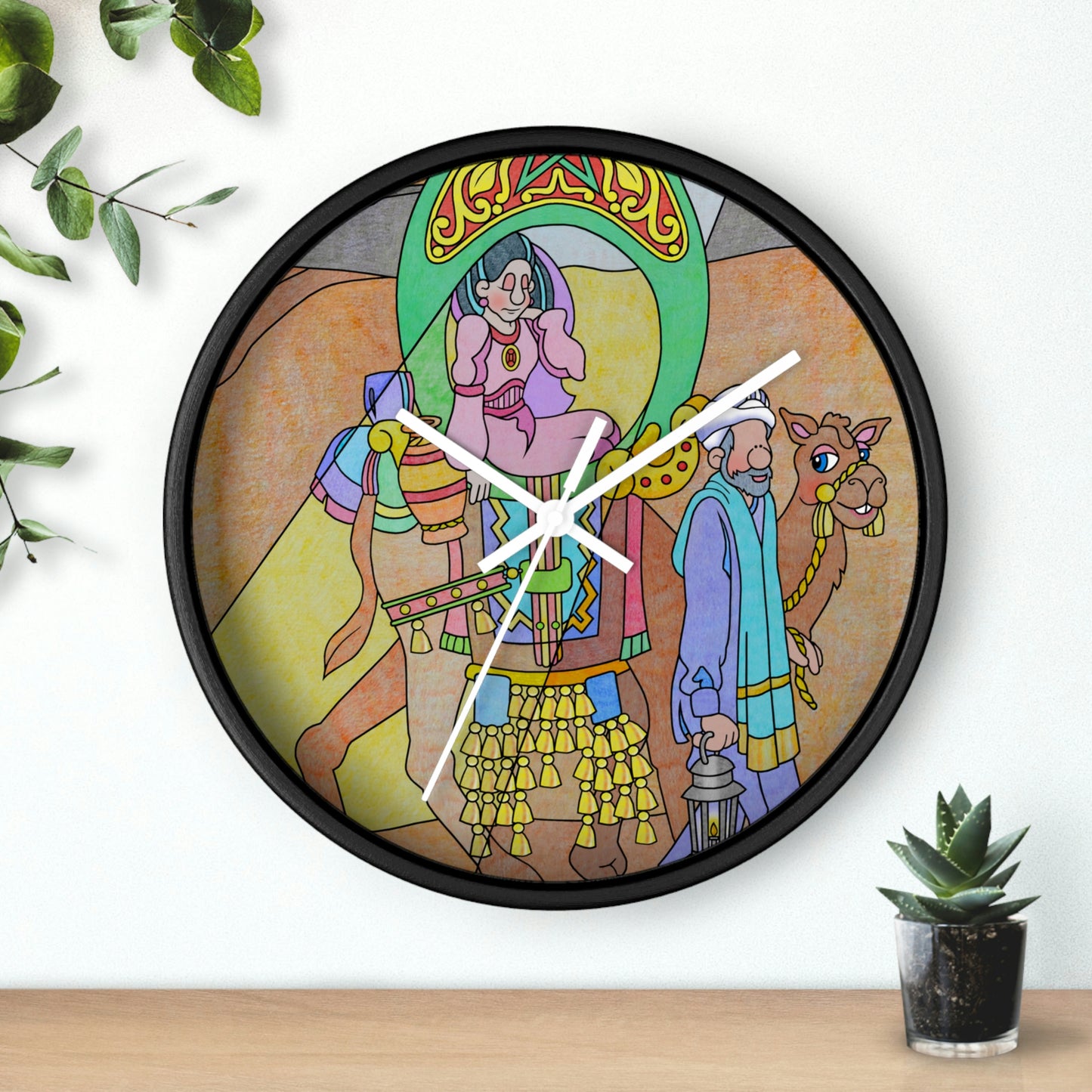 The Stone at the Door! Wall Clock