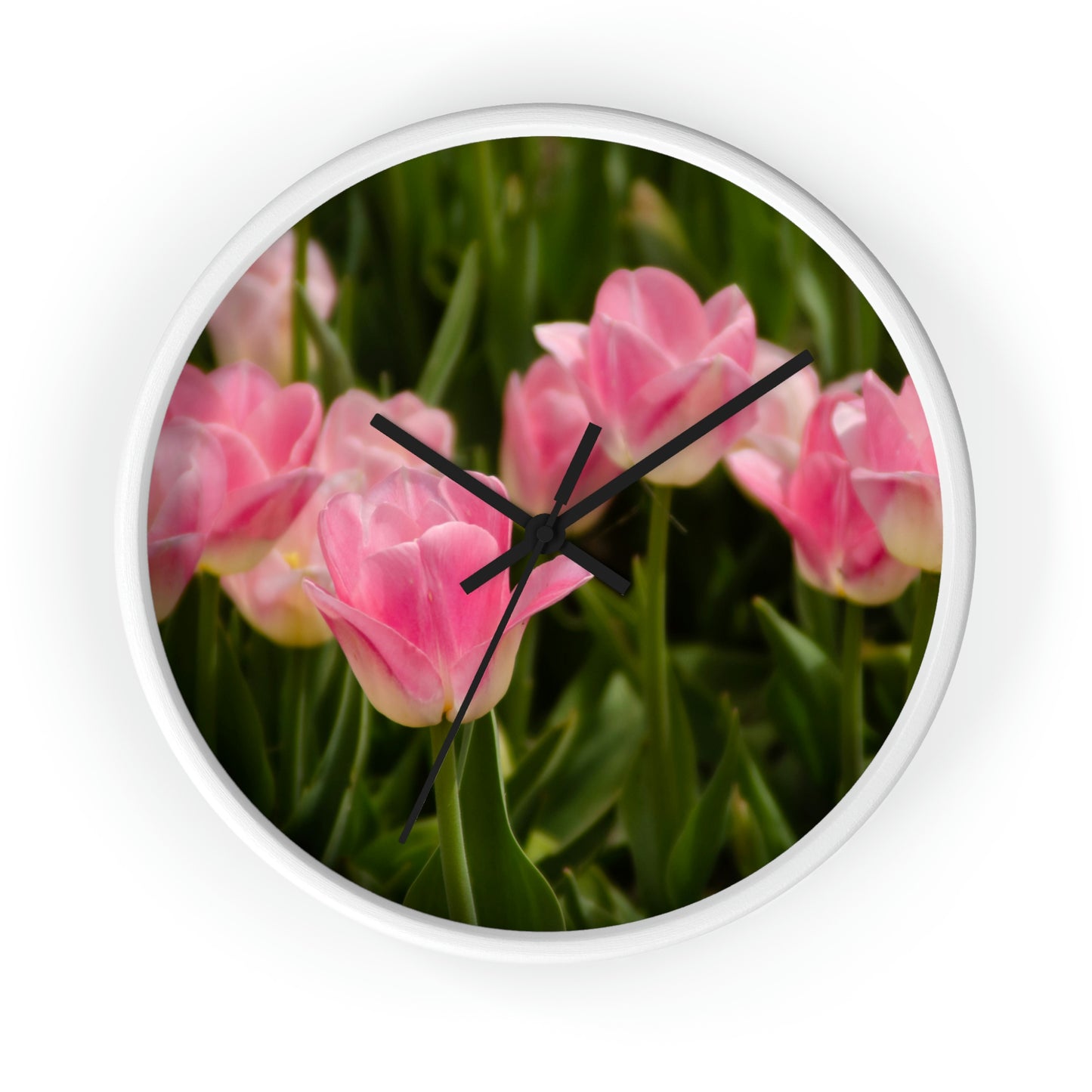 Flowers 17 Wall Clock