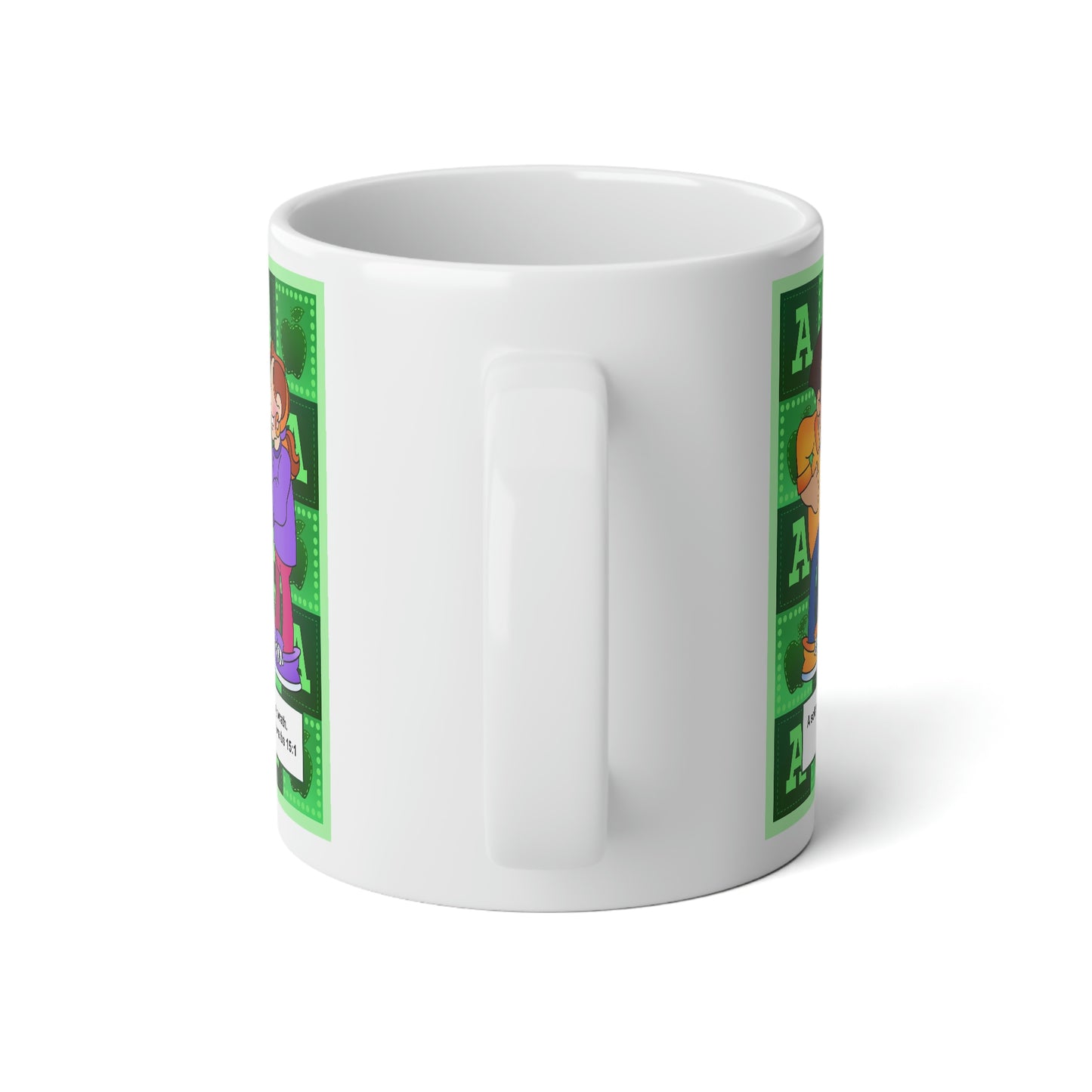 The Bible as Simple as ABC A Jumbo Mug, 20oz