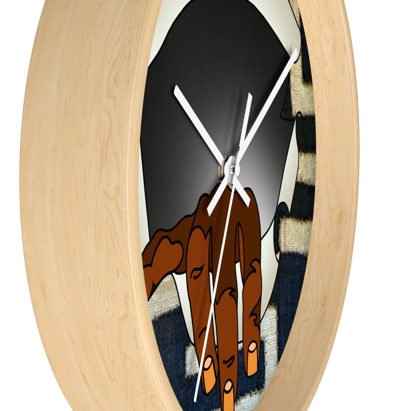A Show of Hands! Wall clock