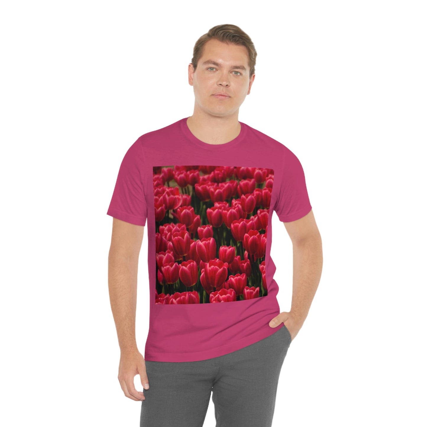 Flowers 15 Unisex Jersey Short Sleeve Tee