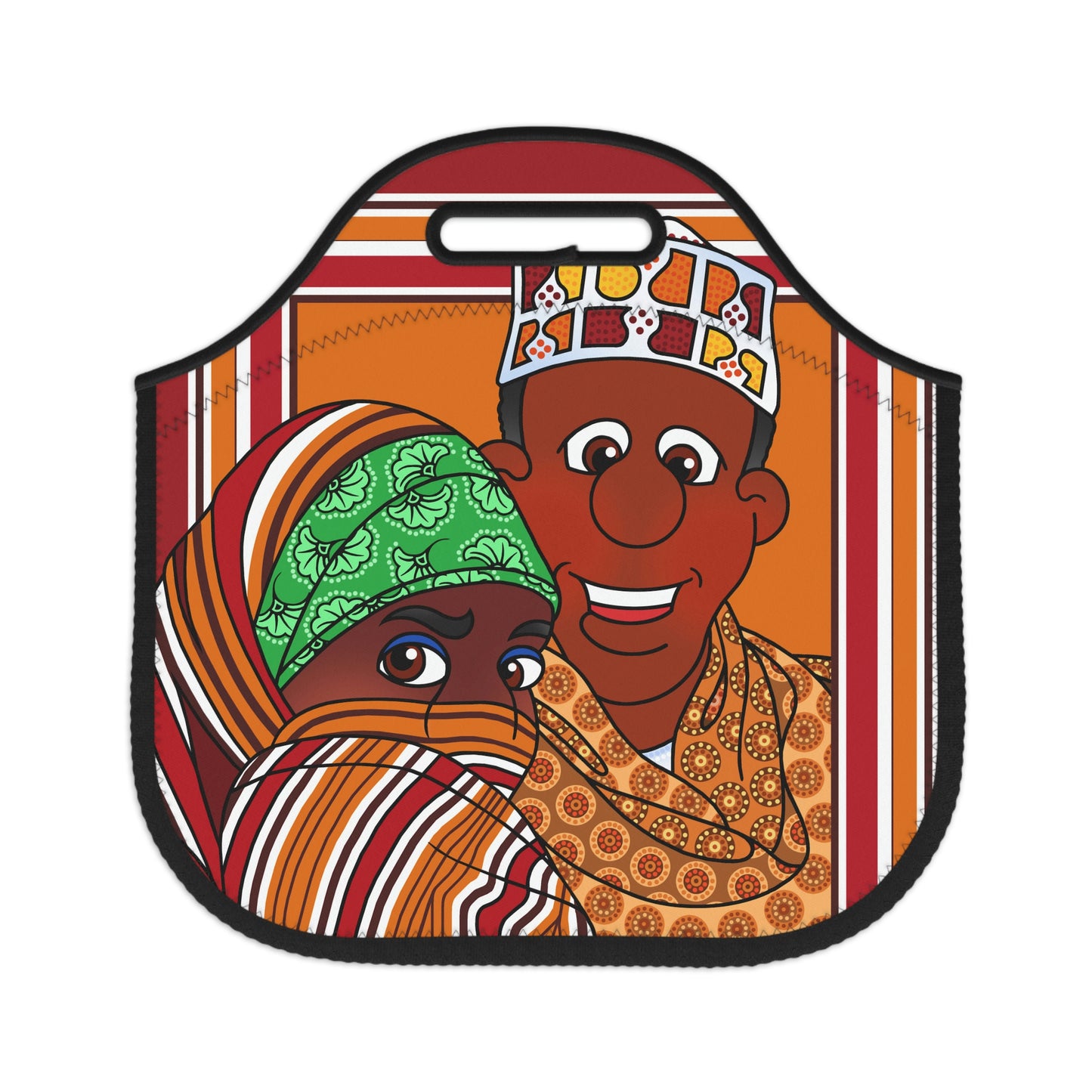 The Kitty Cat Cried! Neoprene Lunch Bag