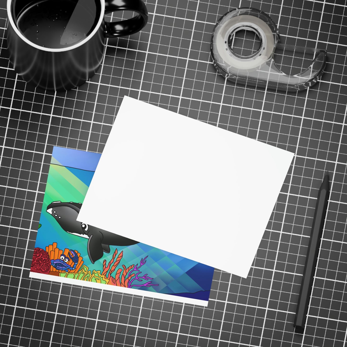 Gray Whale Greeting Card Bundles (envelopes not included)