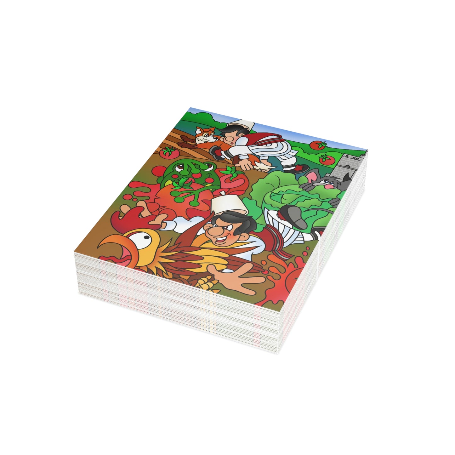 The Half Rooster! Greeting Cards (1, 10, 30, and 50pcs)