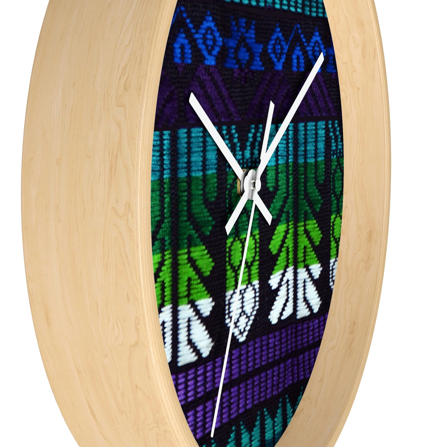A Pack of Lies Fabric! Wall Clock