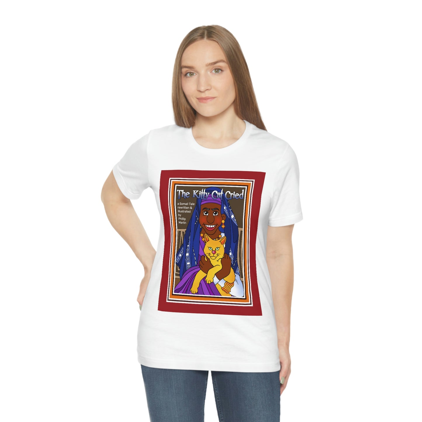 The Kitty Cat Cried Unisex Jersey Short Sleeve Tee