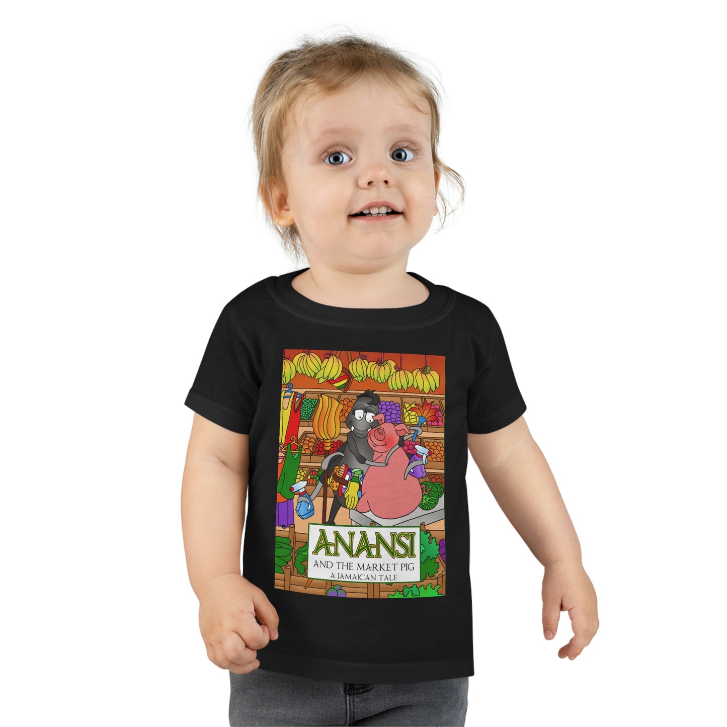 Anansi and the Market Pig Toddler T-shirt