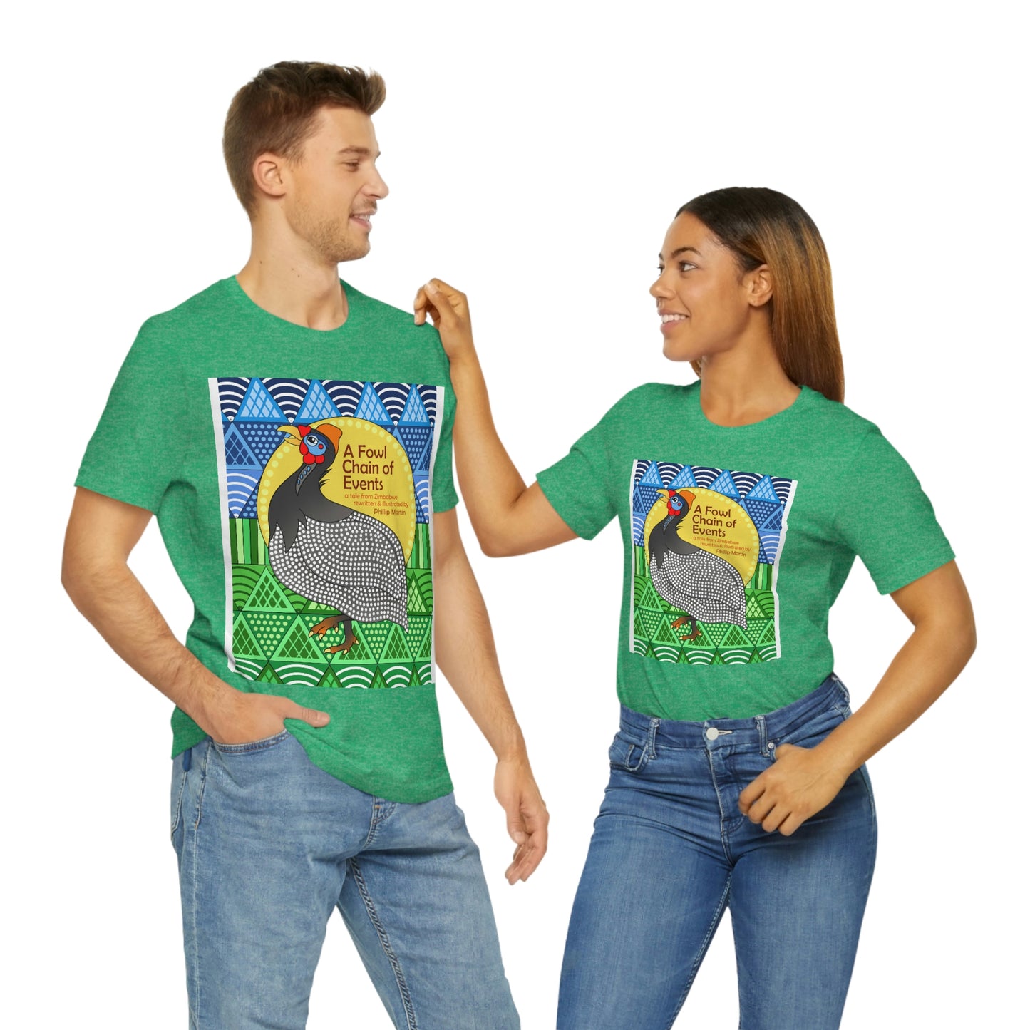 A Fowl Chain of Events Unisex Jersey Short Sleeve Tee