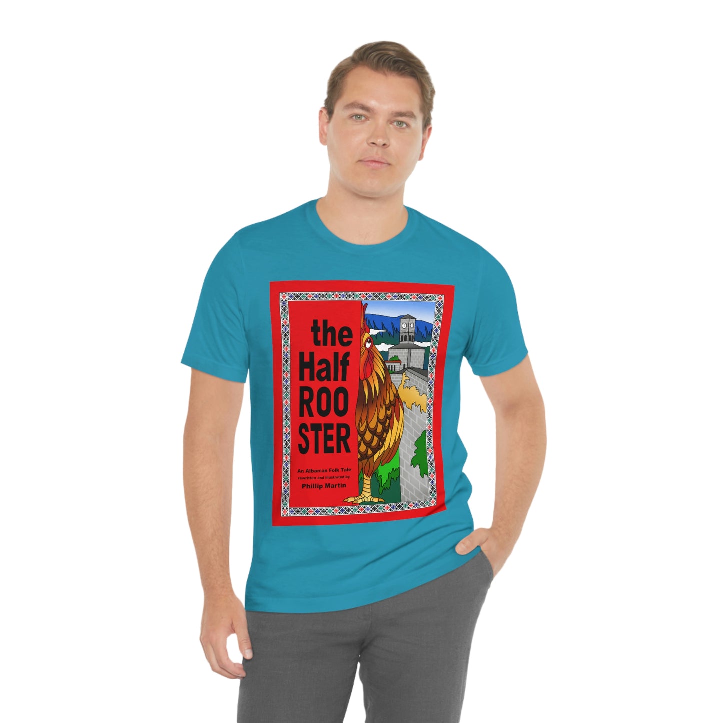 The Half Rooster Unisex Jersey Short Sleeve Tee