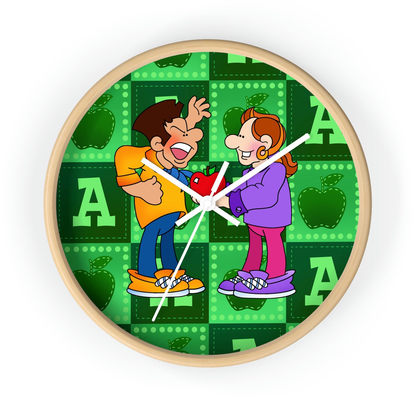 The Bible as Simple as ABC A Wall clock