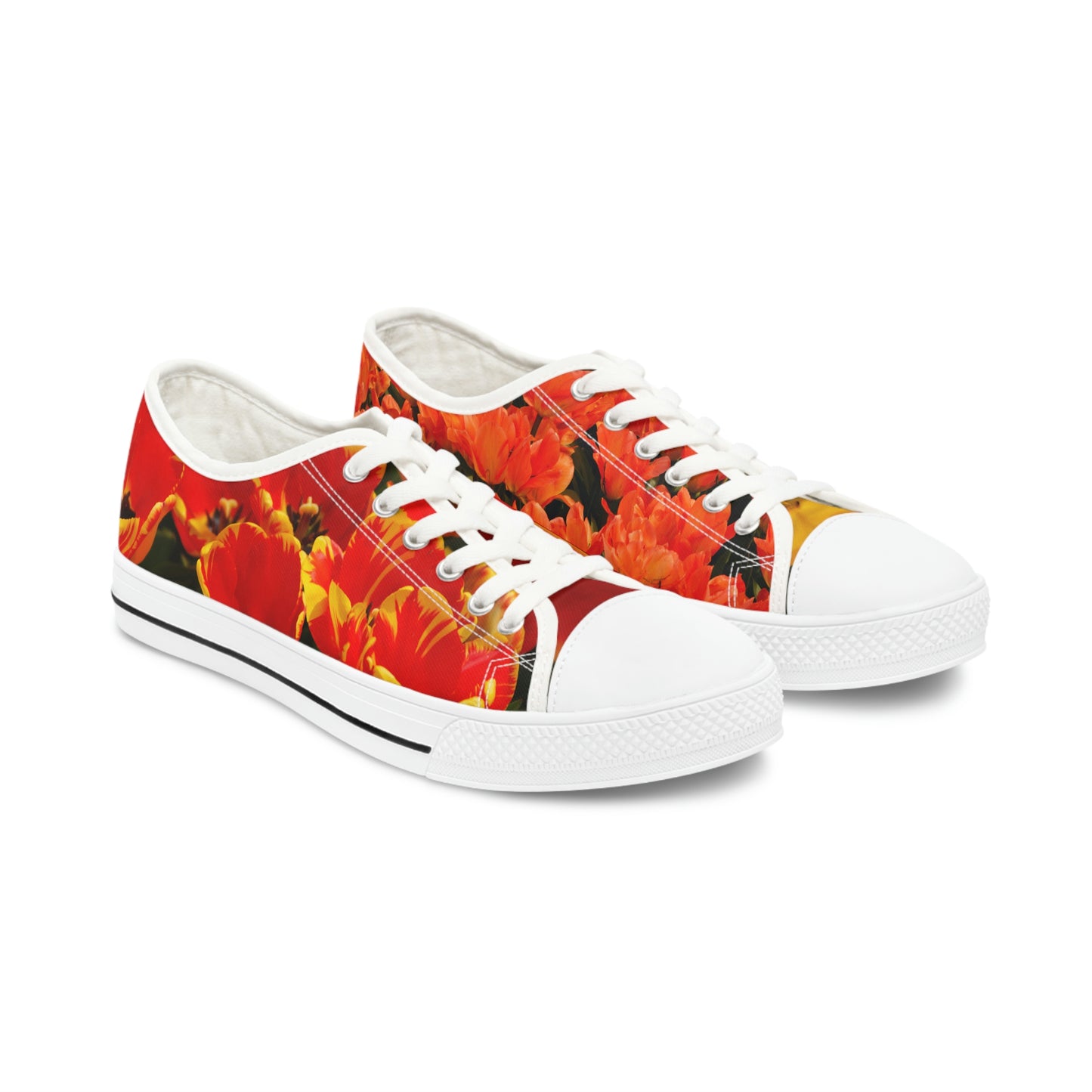 Flowers Set 5 Women's Low Top Sneakers