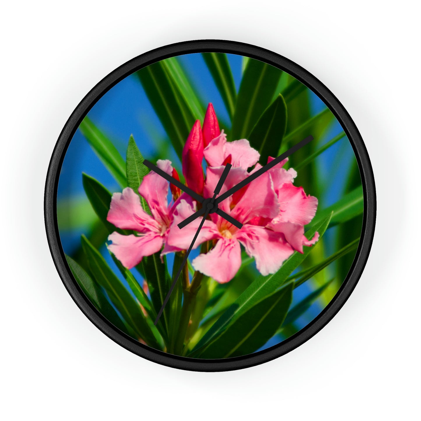 Flowers 30 Wall Clock
