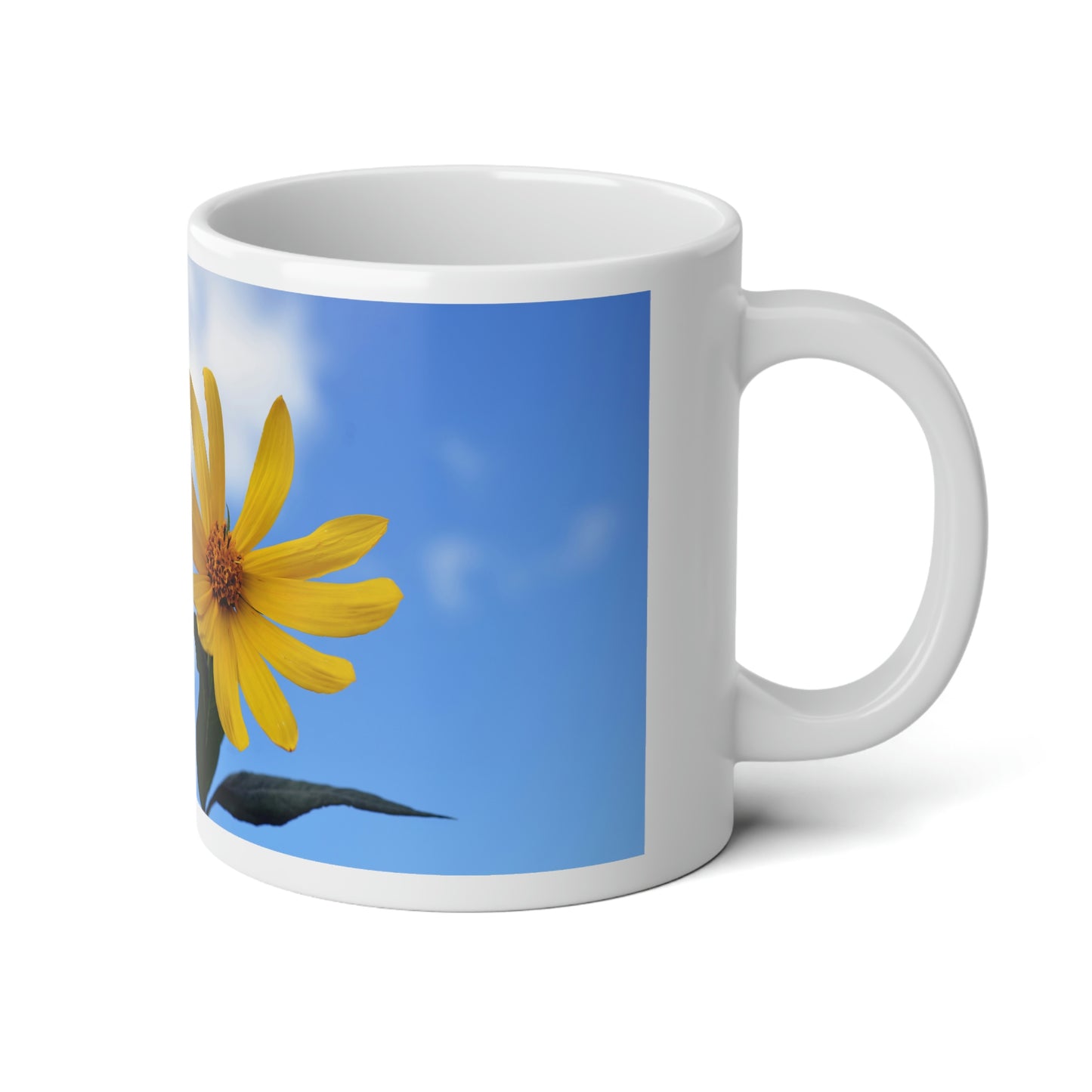Flowers 31 Jumbo Mug, 20oz