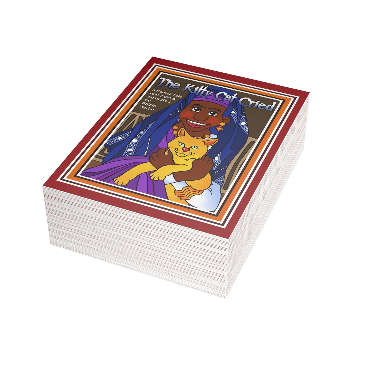 The Kitty Cat Cried Greeting Card Bundles (envelopes not included)