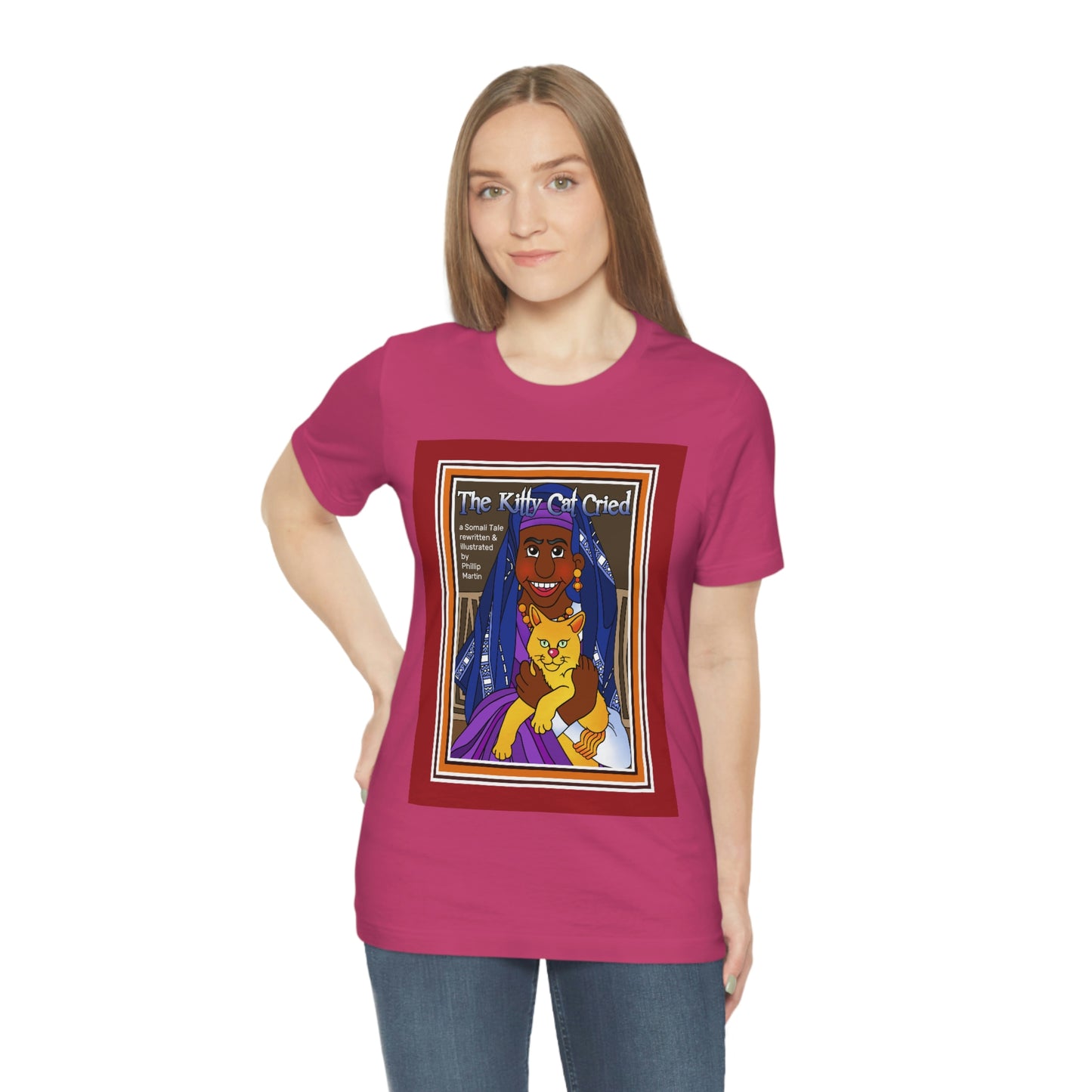 The Kitty Cat Cried Unisex Jersey Short Sleeve Tee