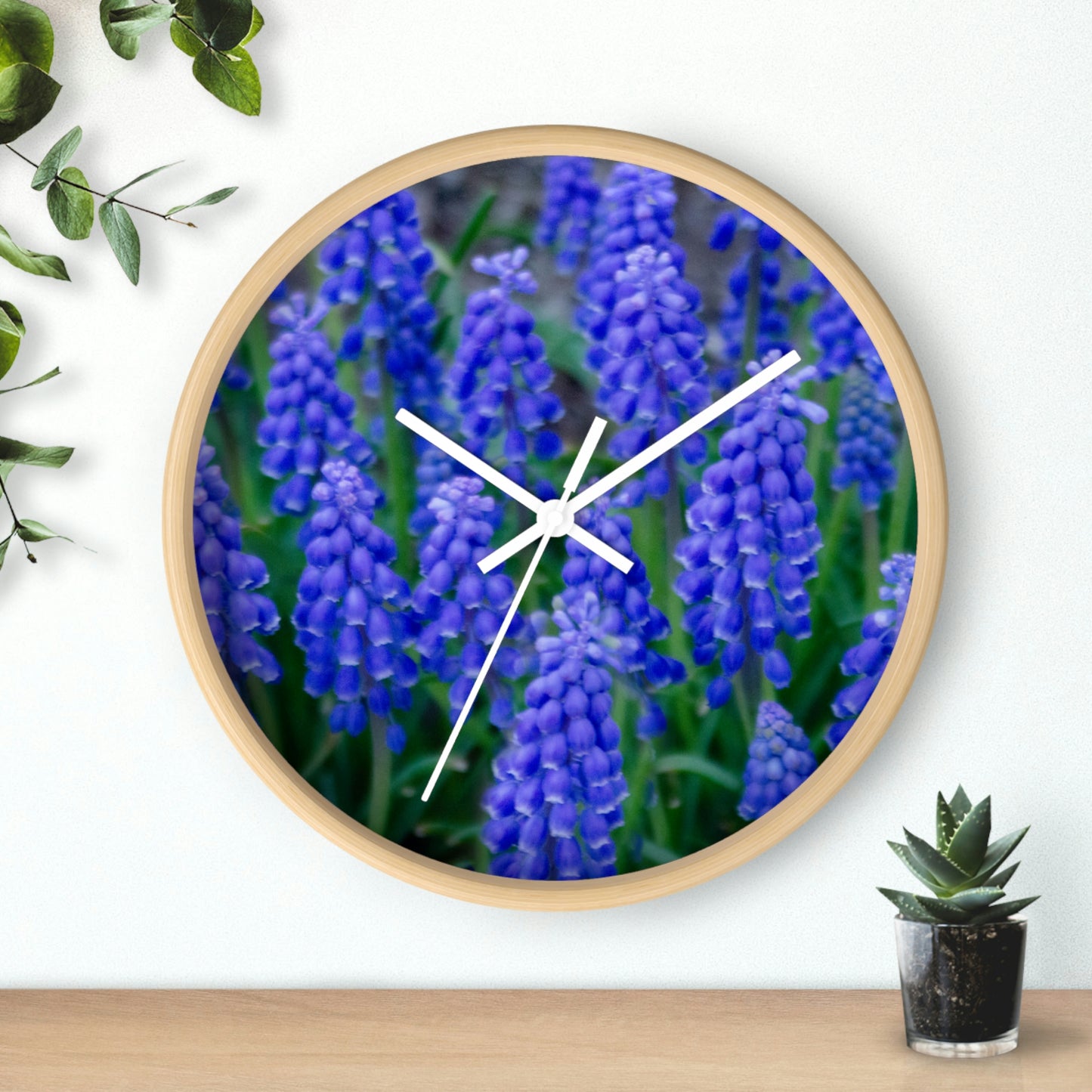 Flowers 11 Wall Clock