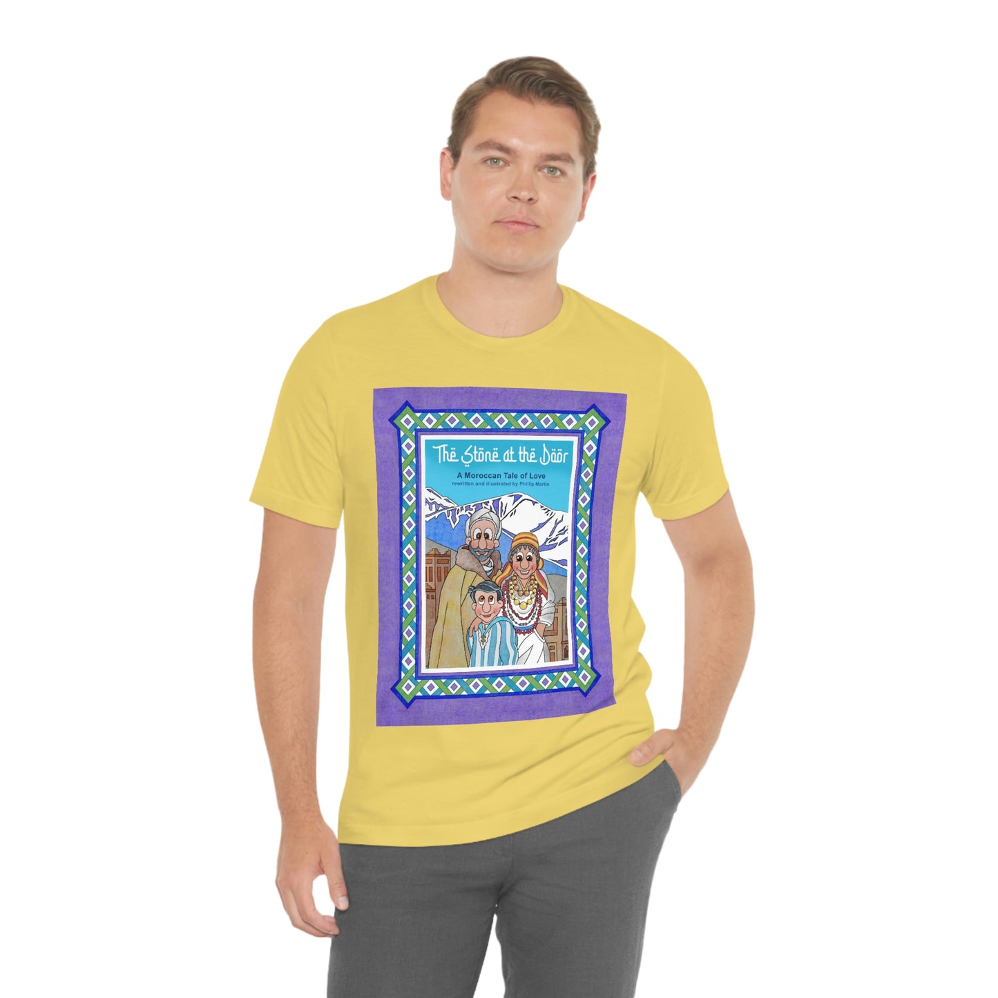The Stone at the Door Unisex Jersey Short Sleeve Tee