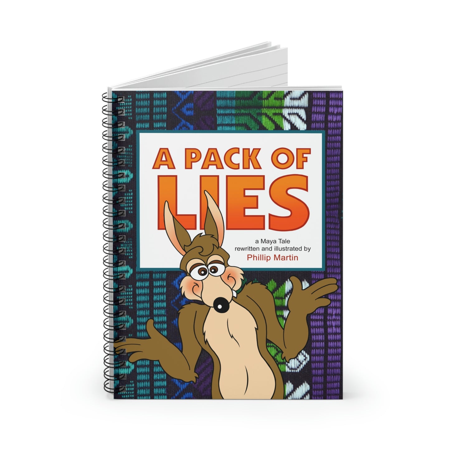 A Pack of Lies Spiral Notebook - Ruled Line