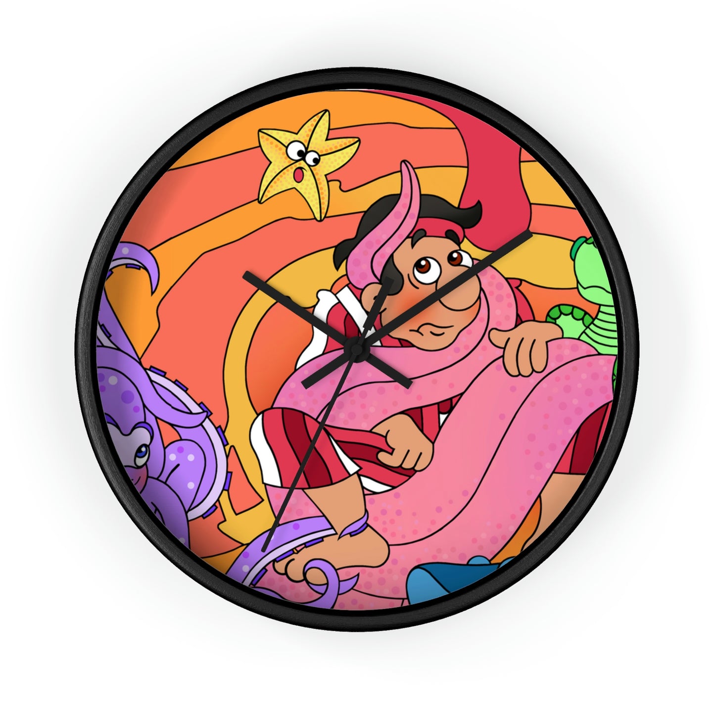 The Story of Jonah Wall clock