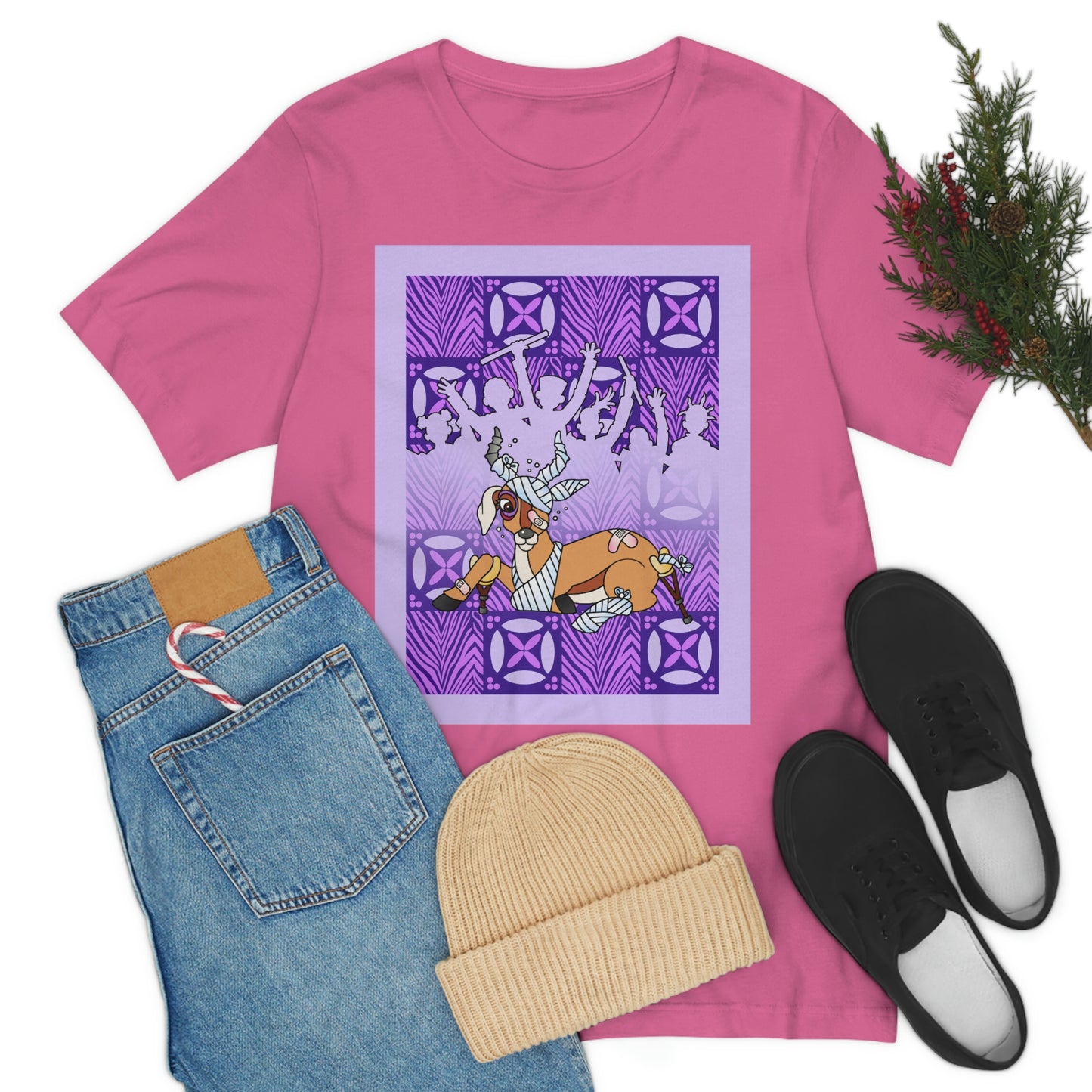 The Day that Goso Fell! Unisex Jersey Short Sleeve Tee