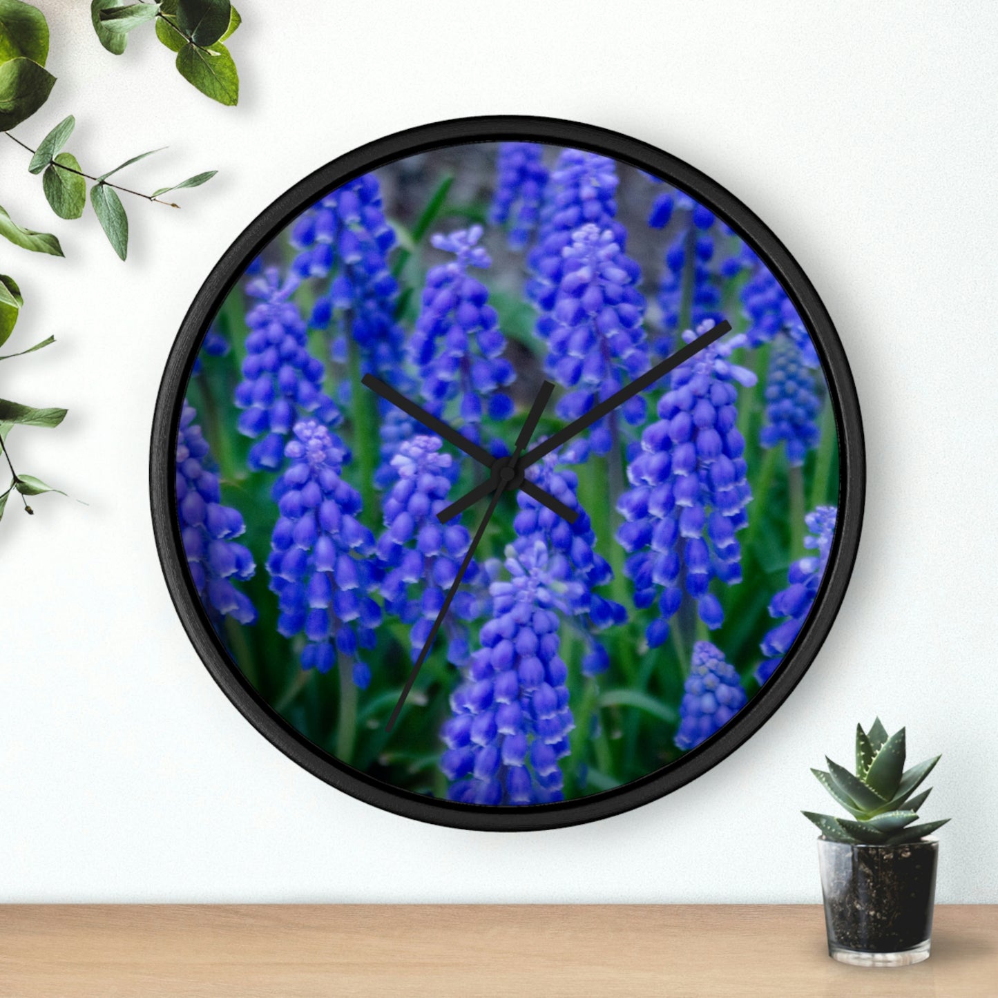 Flowers 11 Wall Clock