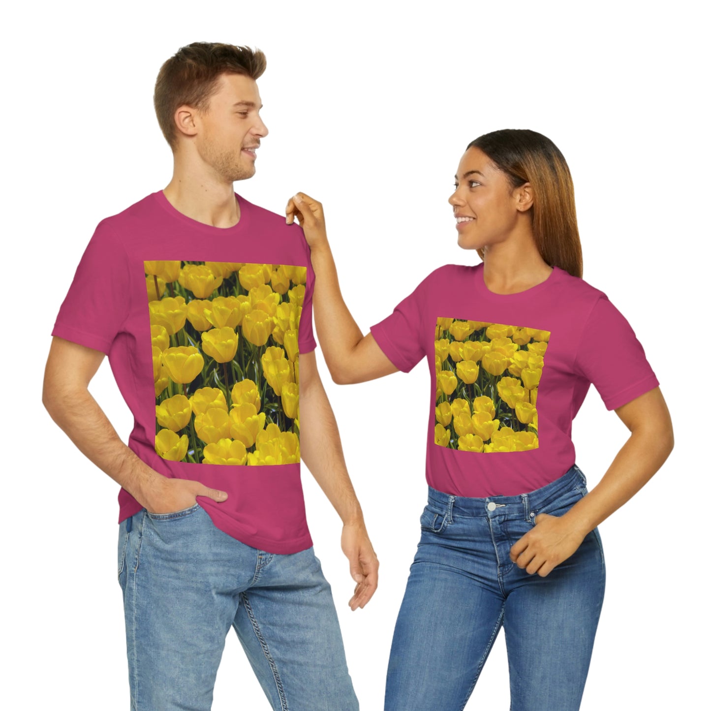 Flowers 23 Unisex Jersey Short Sleeve Tee