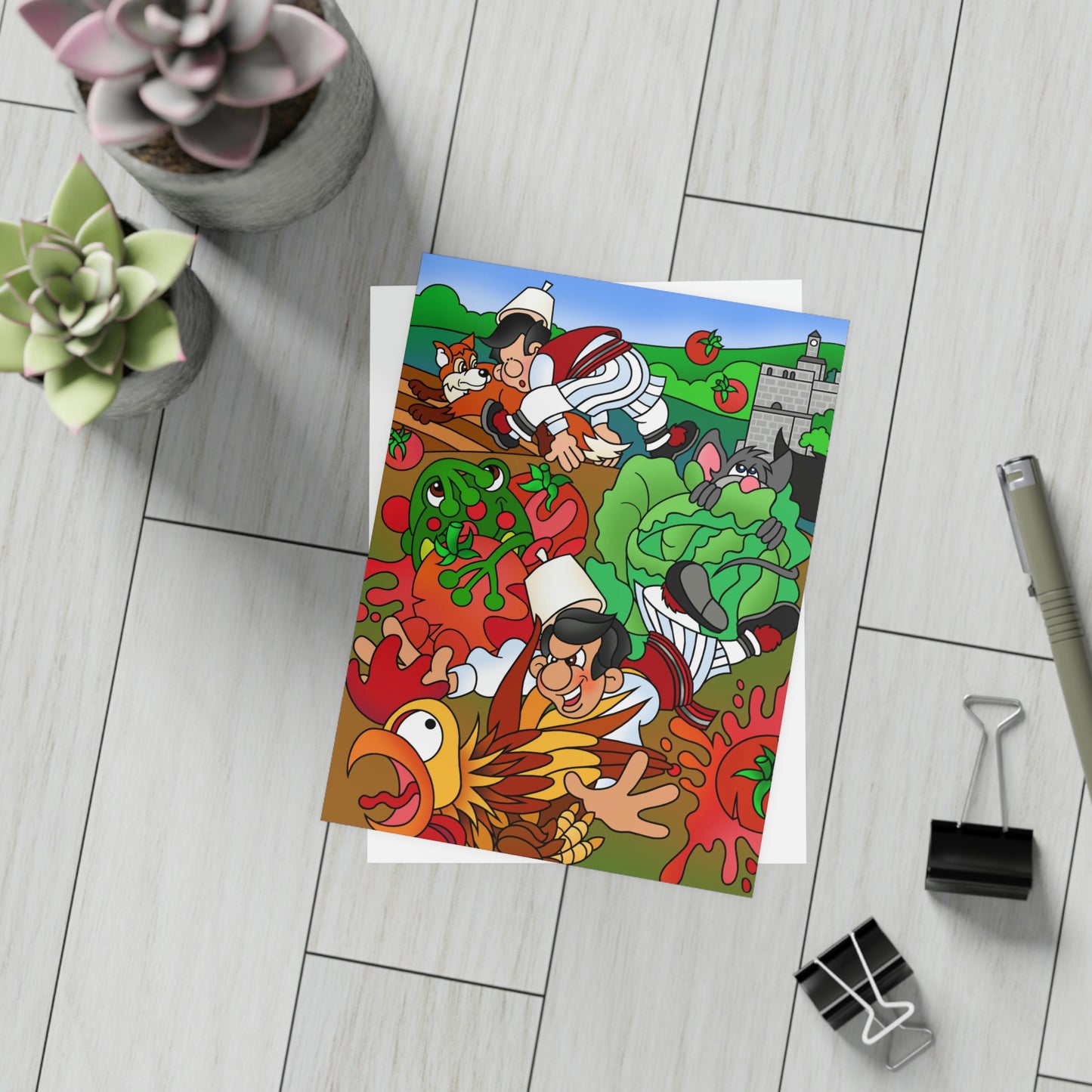 The Half Rooster! Greeting Card Bundles (envelopes not included)
