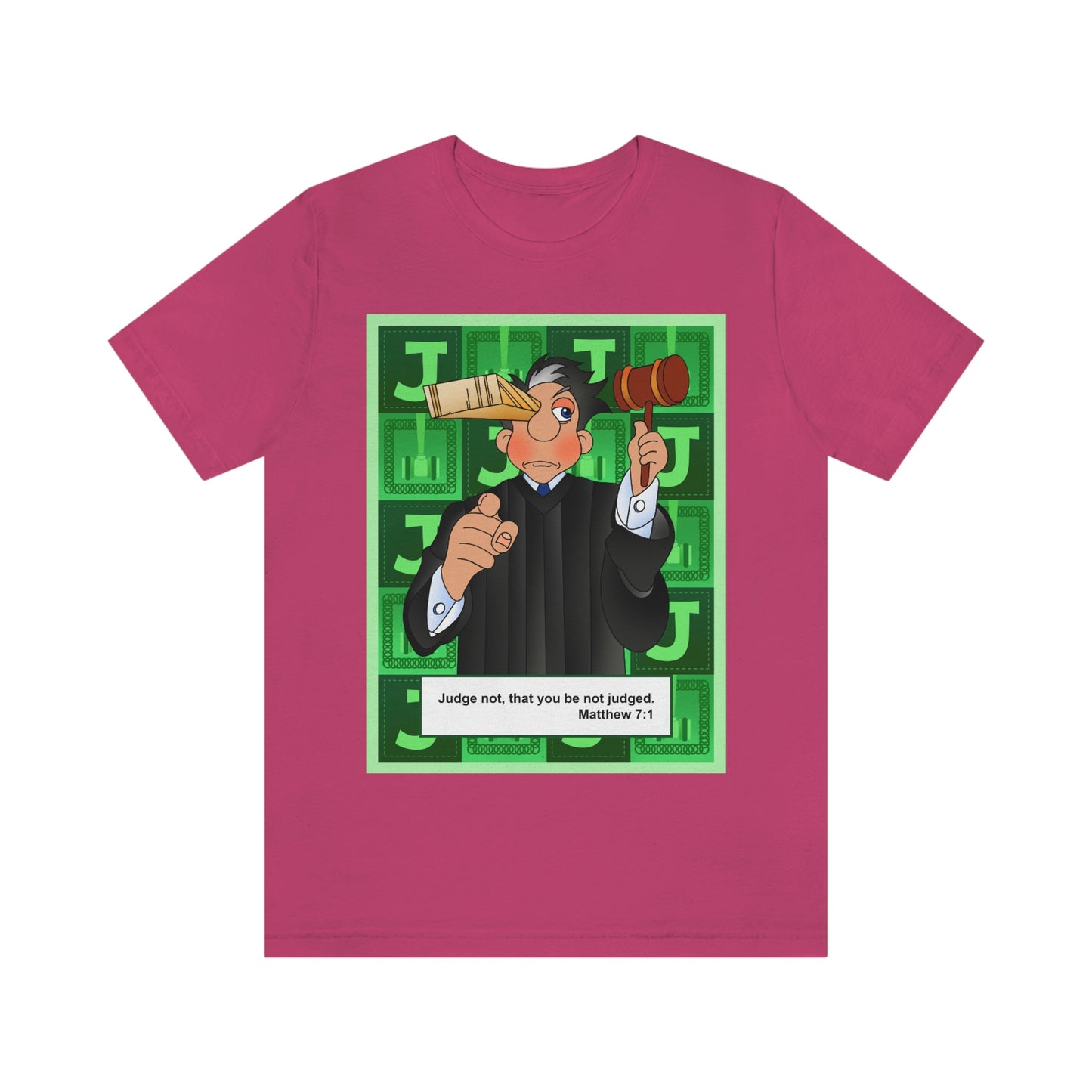 The Bible as Simple as ABC J Unisex Jersey Short Sleeve Tee