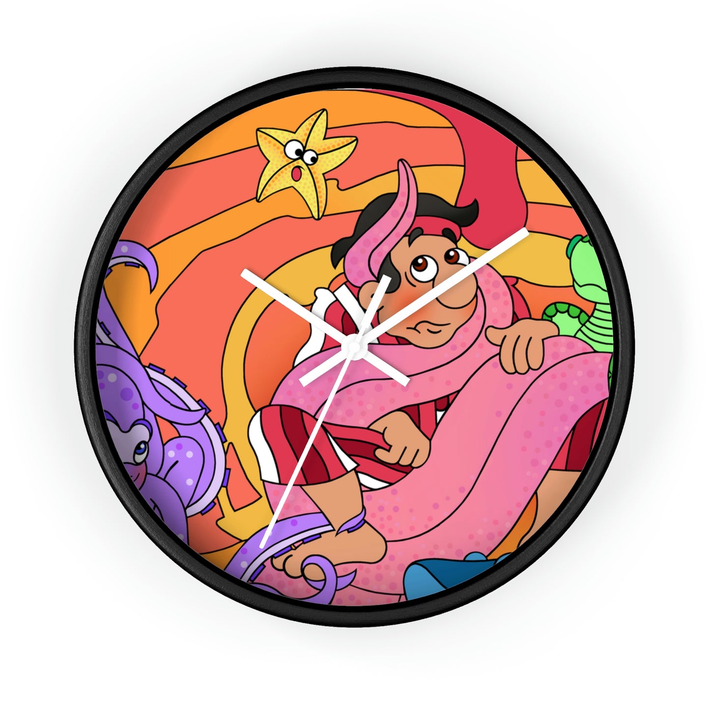 The Story of Jonah Wall clock