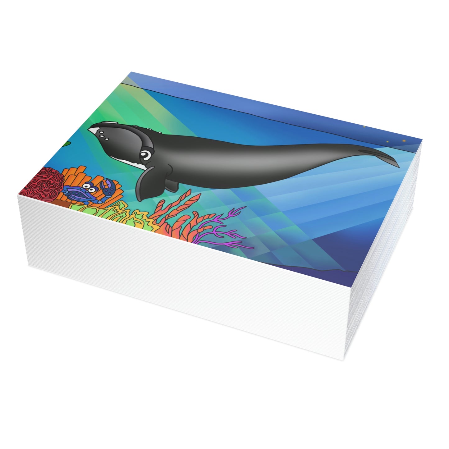 Gray Whale Greeting Card Bundles (envelopes not included)