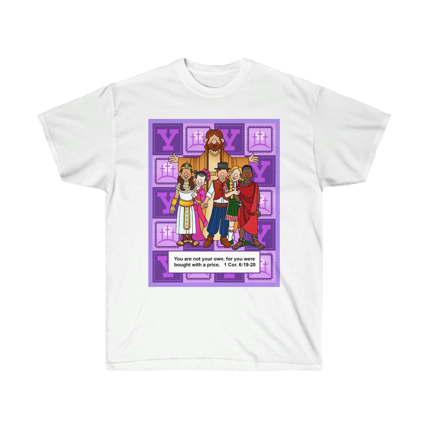 The Bible as Simple as ABC Y Unisex Ultra Cotton Tee